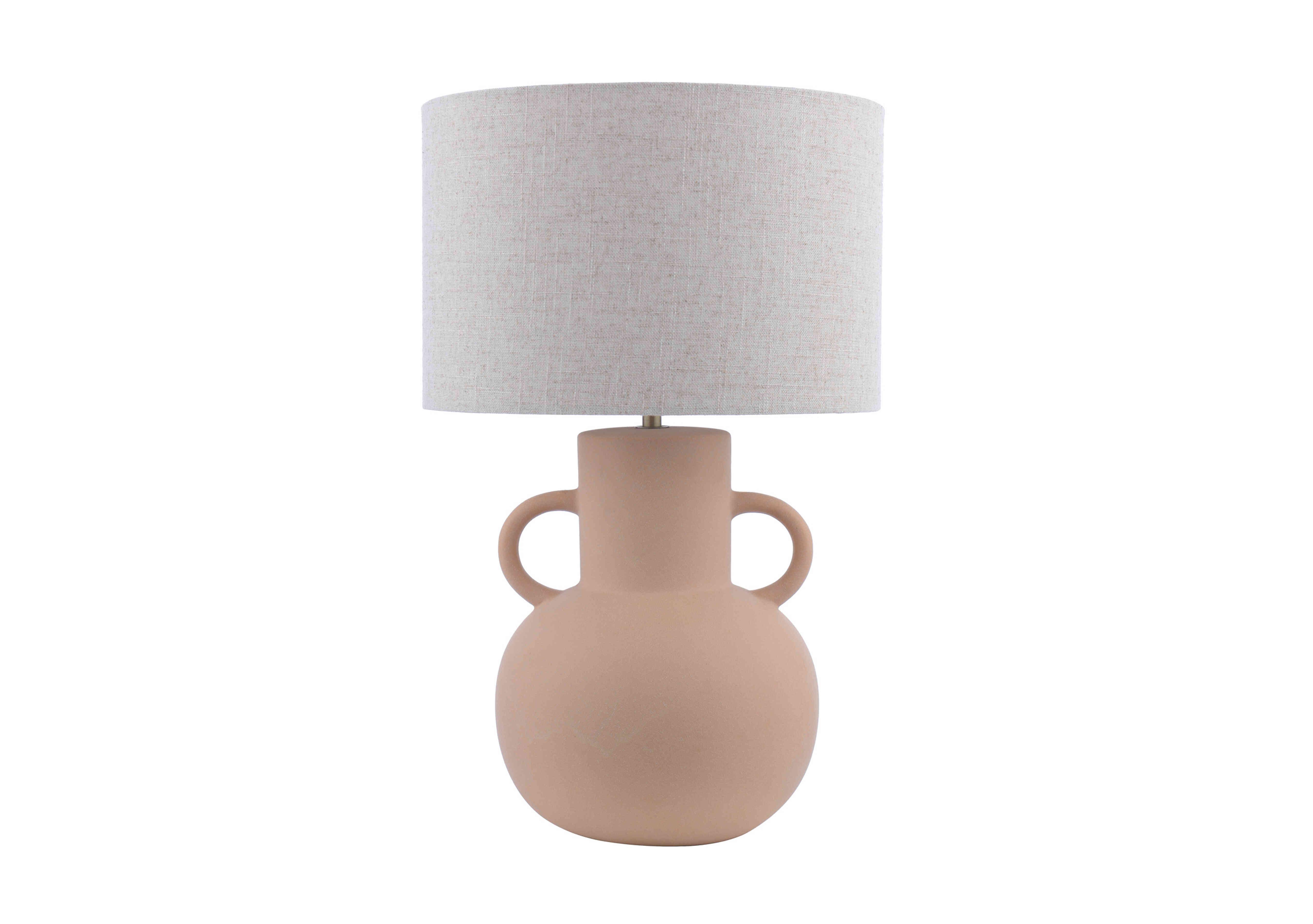 Jolena Table Lamp in Neutral on Furniture Village