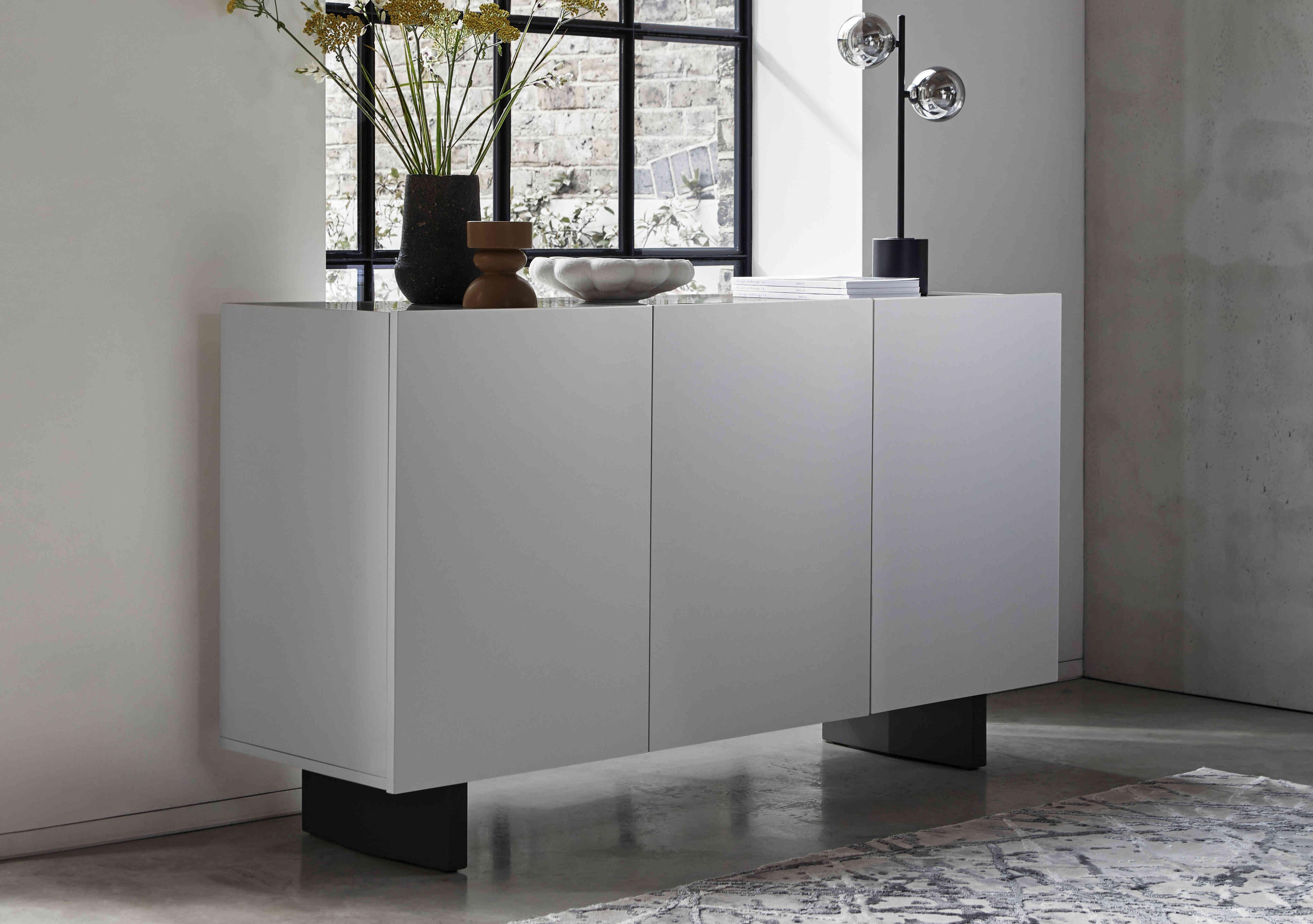 Vida 3 Door Sideboard in  on Furniture Village