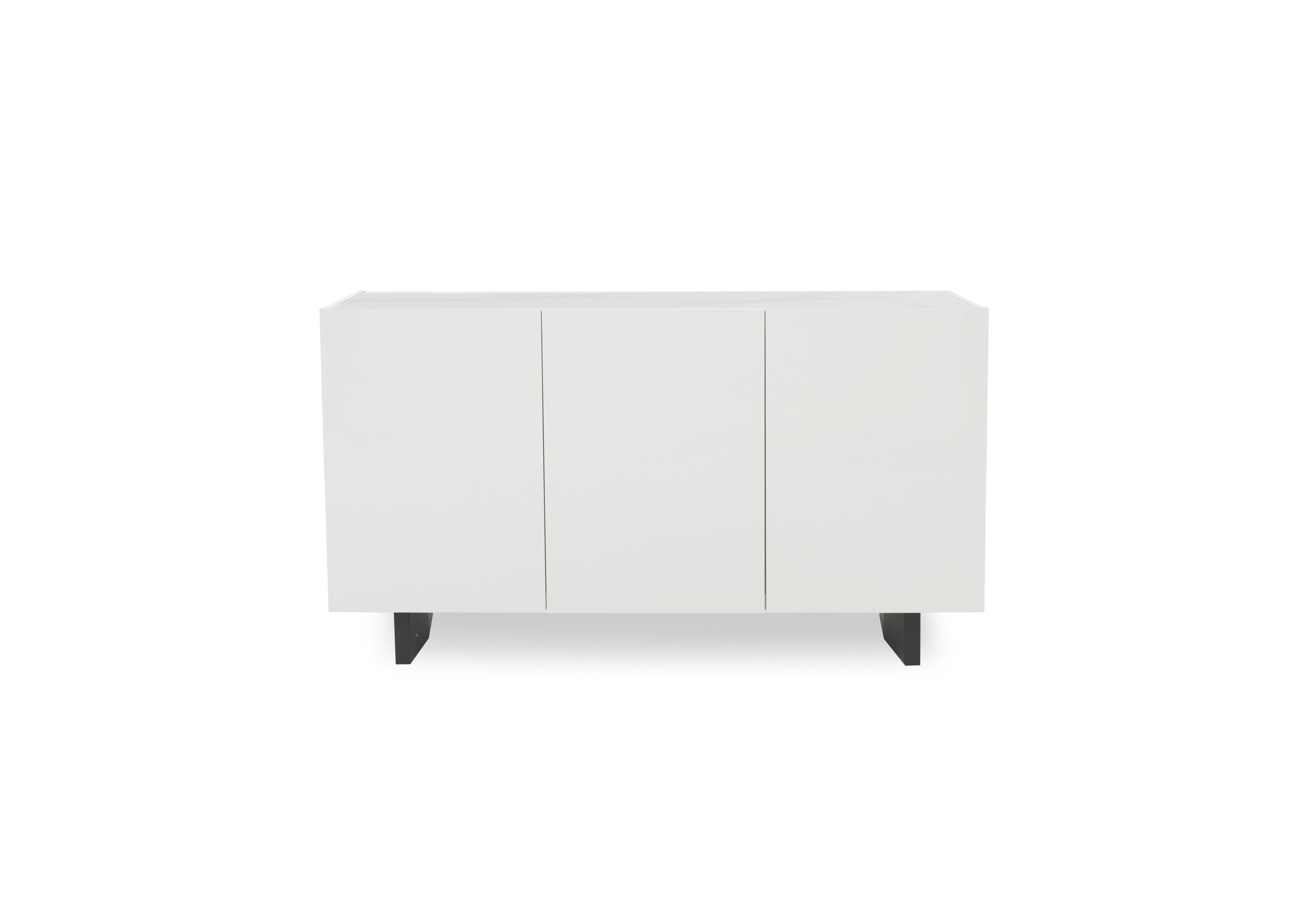 Vida 3 Door Sideboard in White on Furniture Village