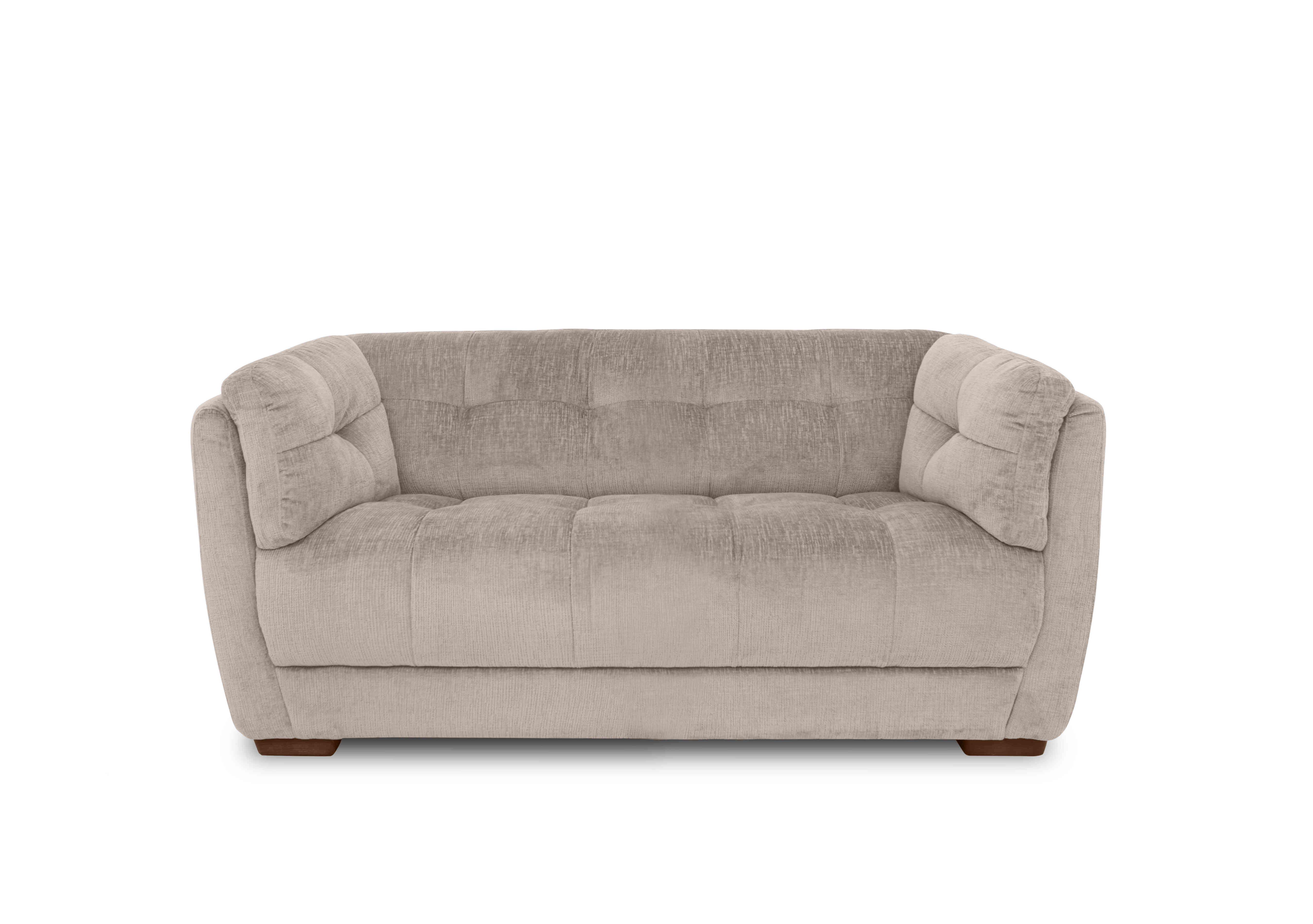 Cartier Fabric 2 Seater Sofa in Bailey Brown Wal Ft X3-A607 on Furniture Village