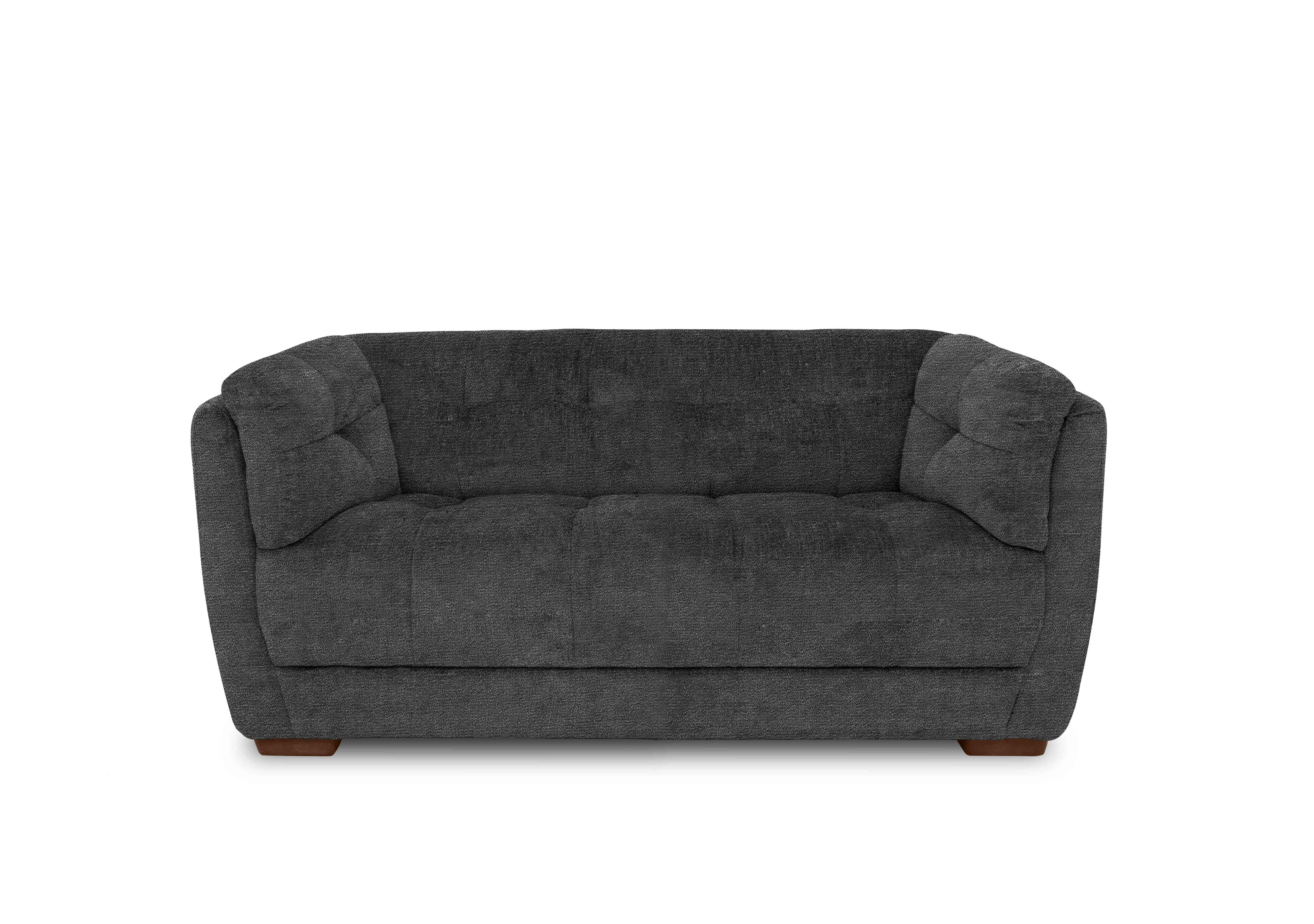 Cartier Fabric 2 Seater Sofa in Moonstone With Wal Ft X3-W021 on Furniture Village