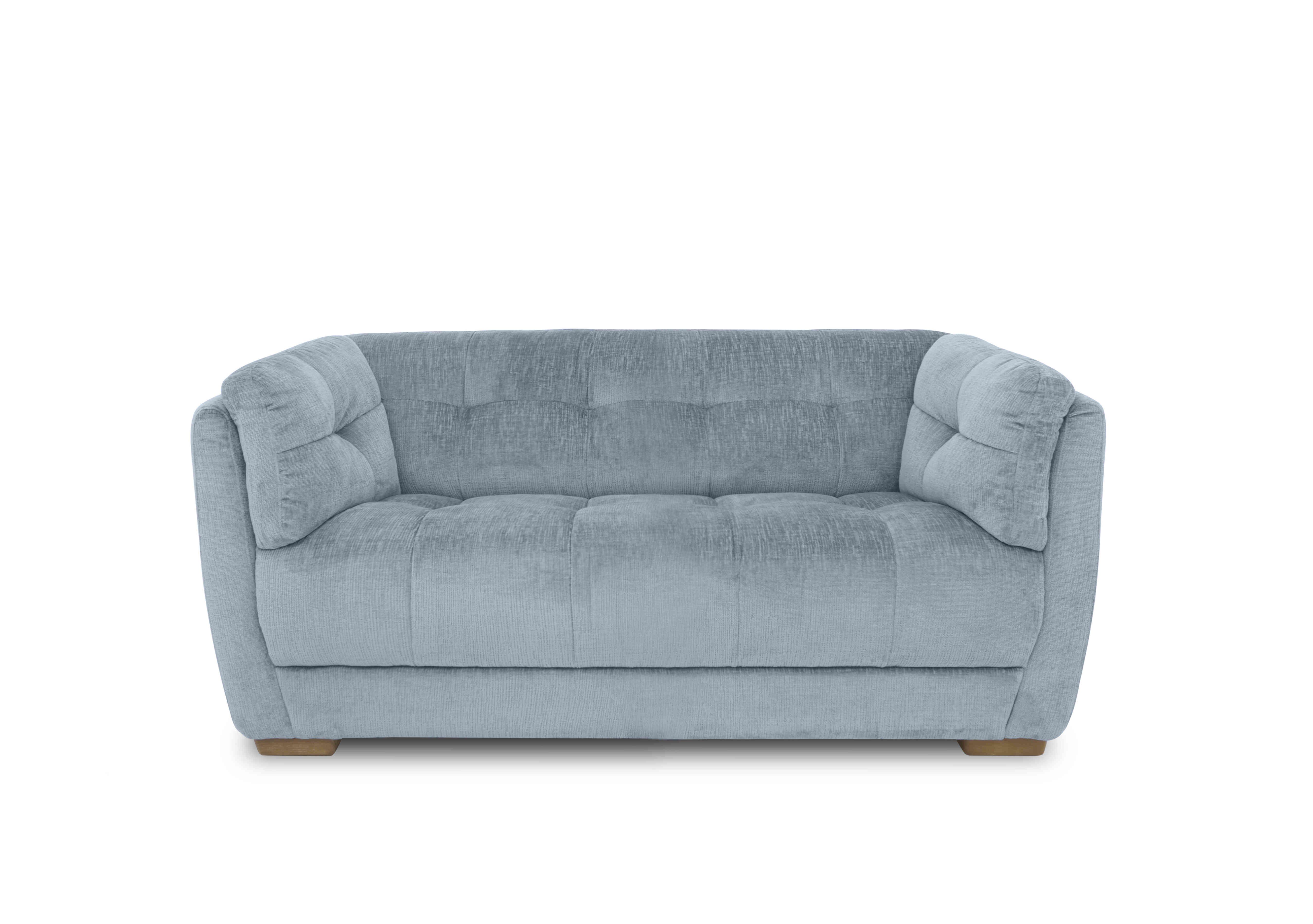 Cartier Fabric 2 Seater Sofa in X1-A609 Boathouse Blue Go Ft on Furniture Village