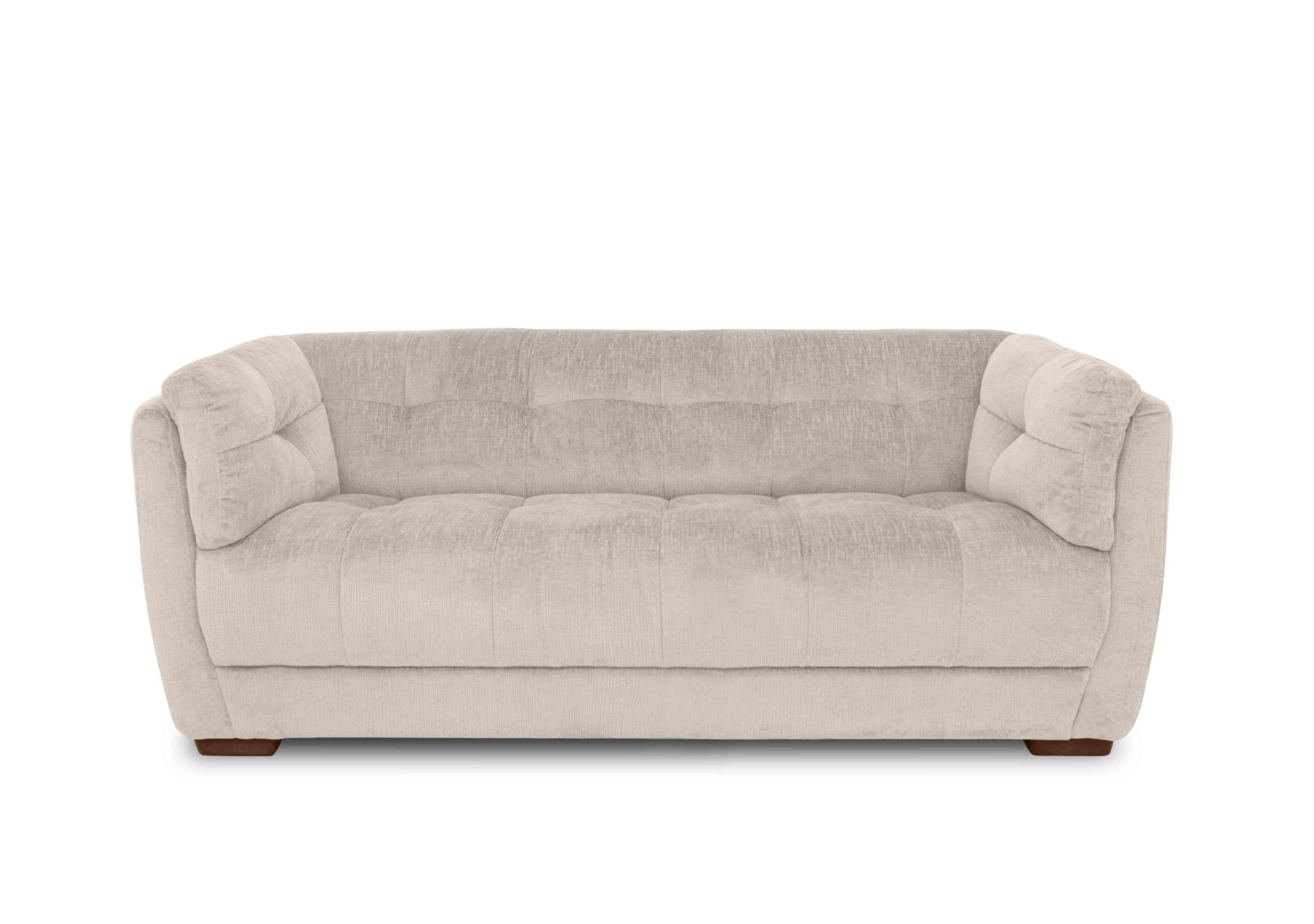 Cartier Fabric 3 Seater Sofa in Stone Hearth Wal Ft X3-A603 on Furniture Village