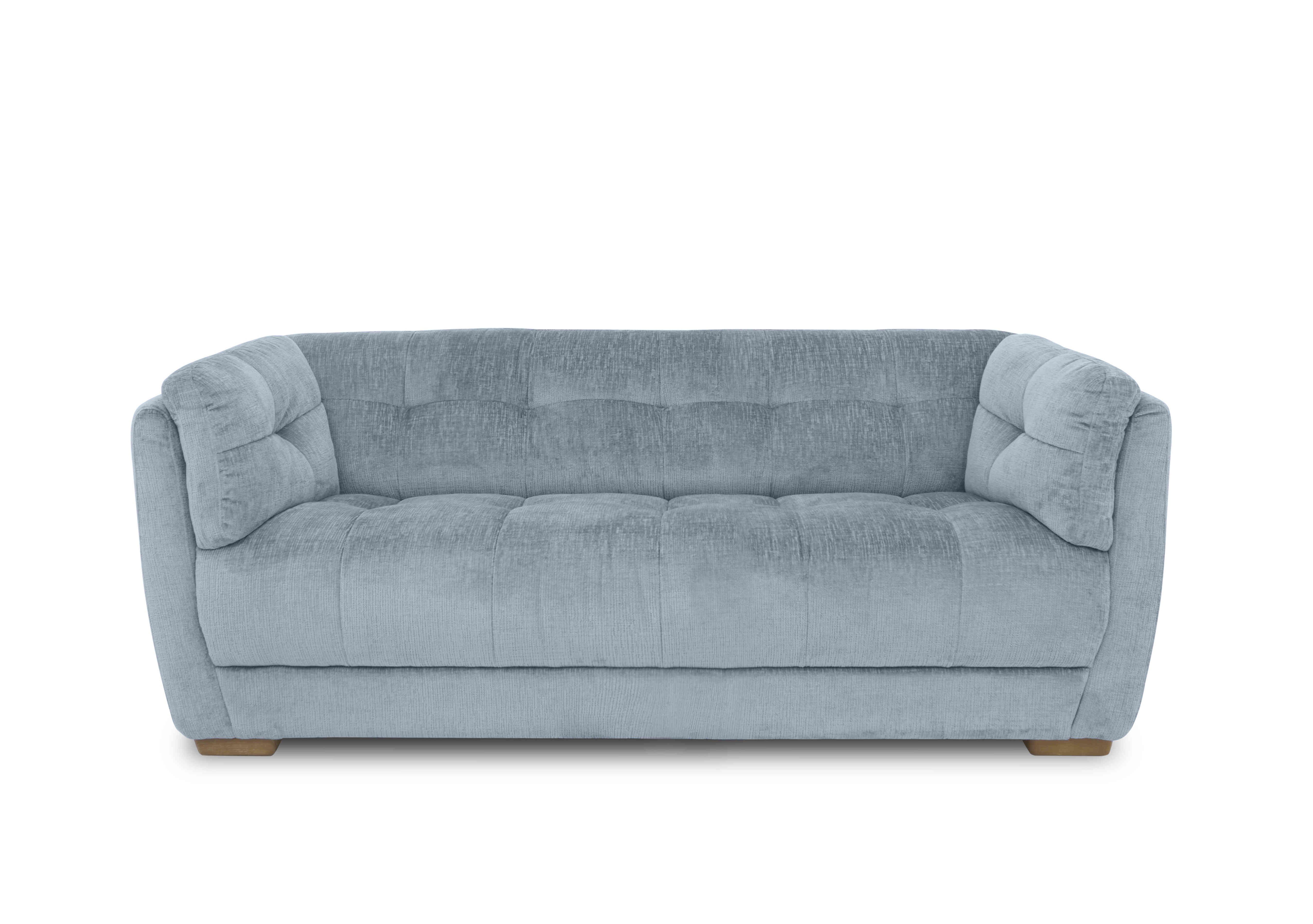 Cartier Fabric 3 Seater Sofa in X1-A609 Boathouse Blue Go Ft on Furniture Village