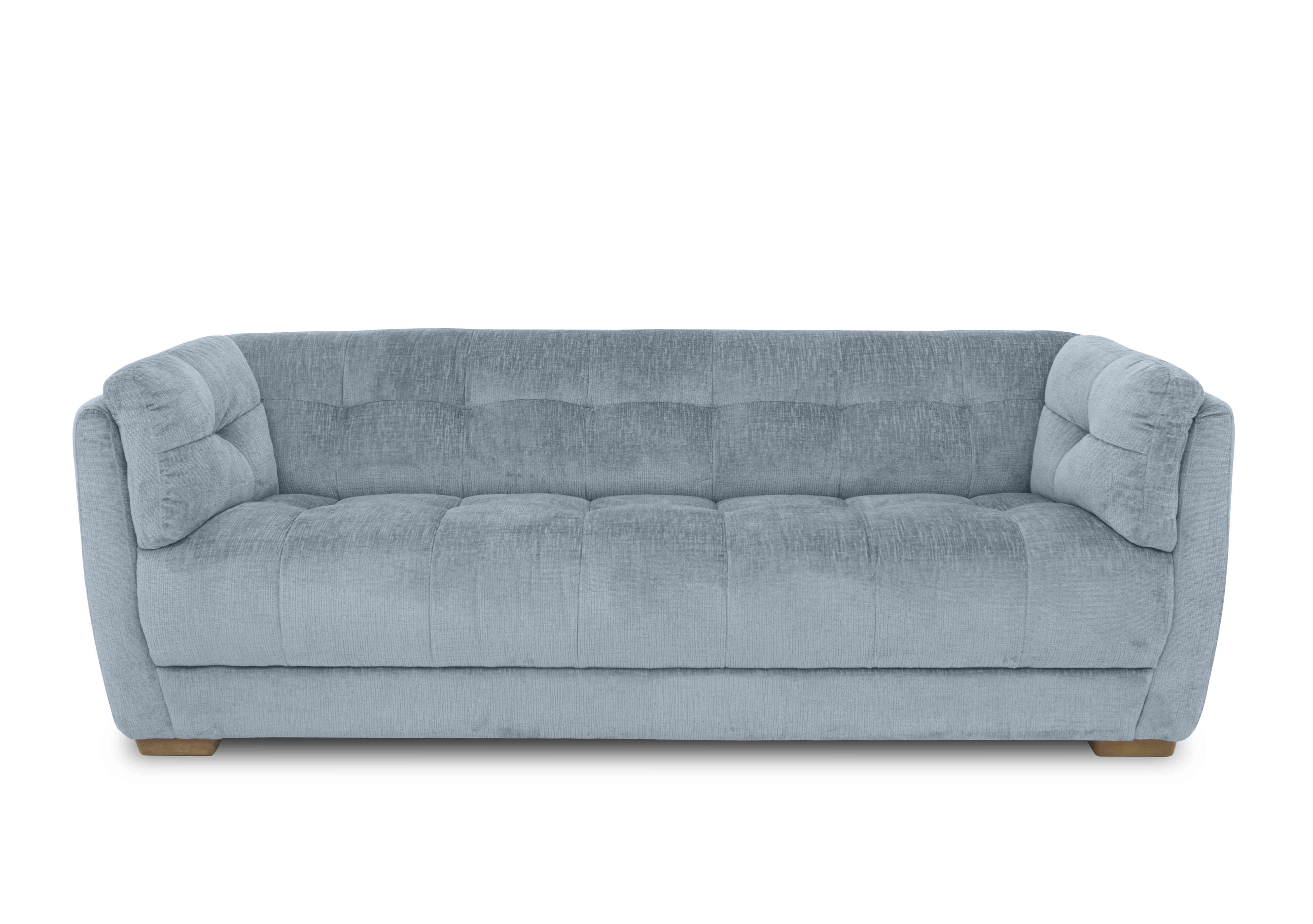 Cartier Fabric 4 Seater Sofa in Boathouse Blue Go Ft X1-A609 on Furniture Village