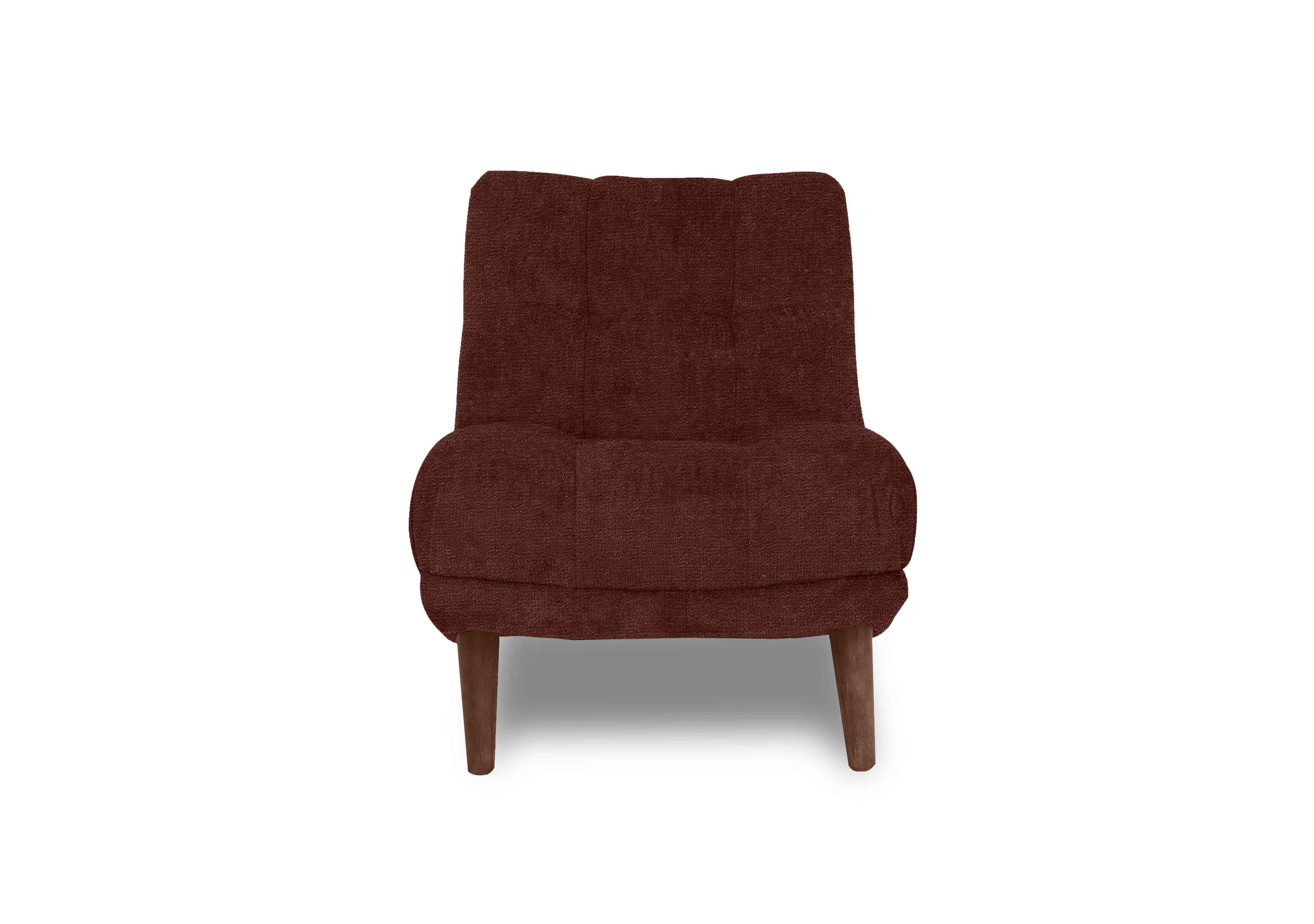 Cartier Fabric Accent Chair in Tawny With Walnut Feet X3-W019 on Furniture Village