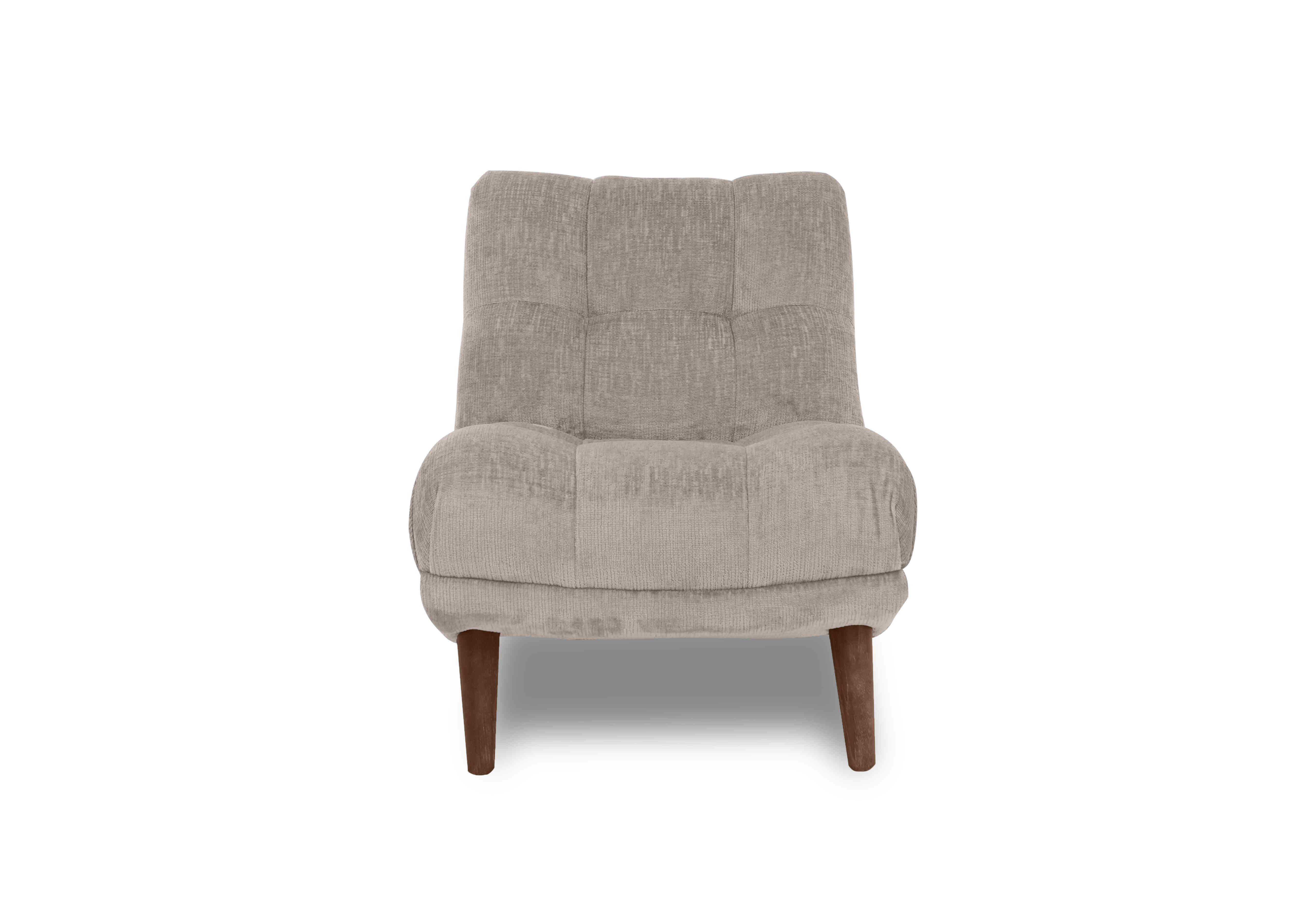 Cartier Fabric Accent Chair in X3-A607 Bailey Brown Wal Ft on Furniture Village