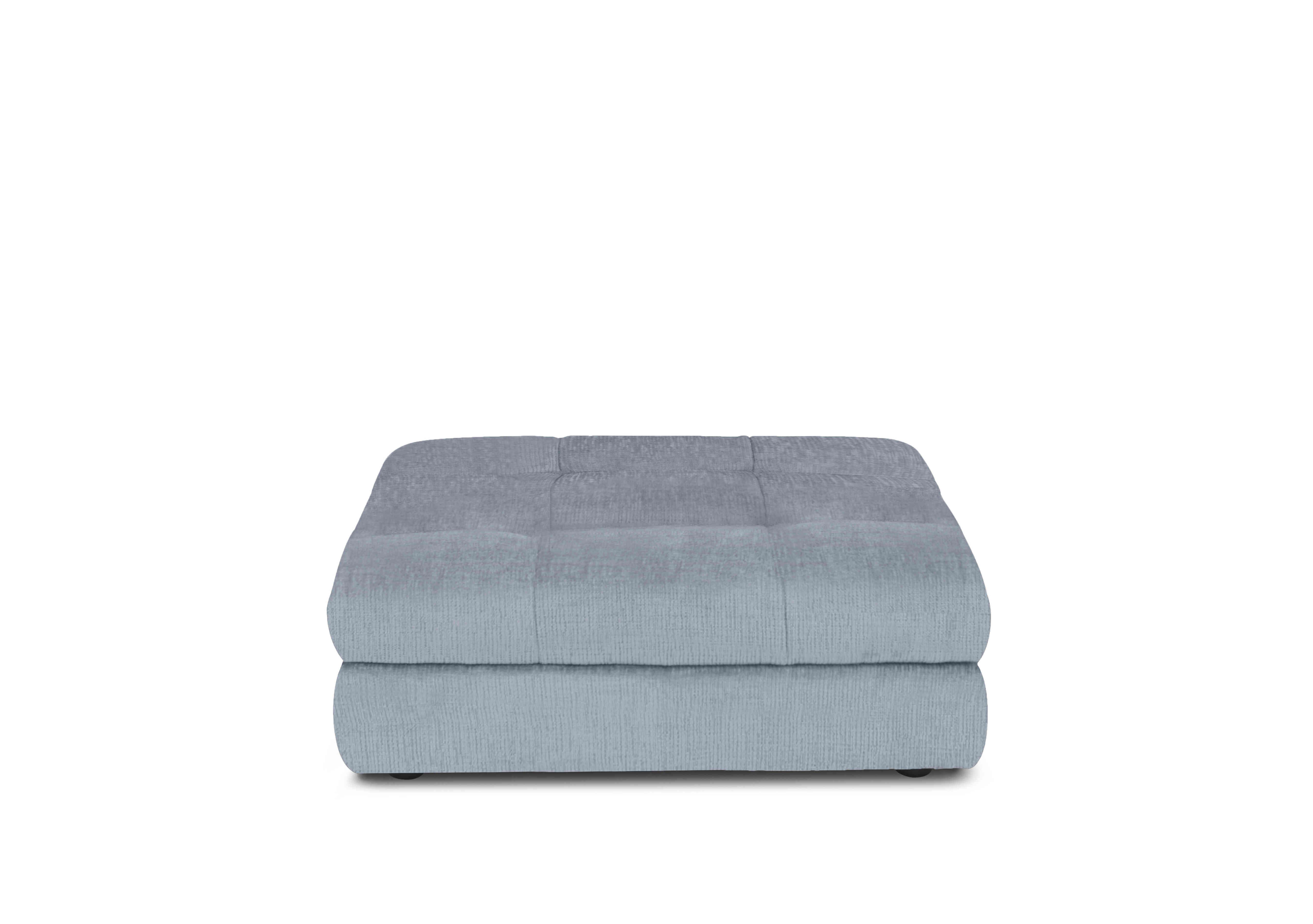 Cartier Fabric Footstool in Boathouse Blue X1-A609 on Furniture Village