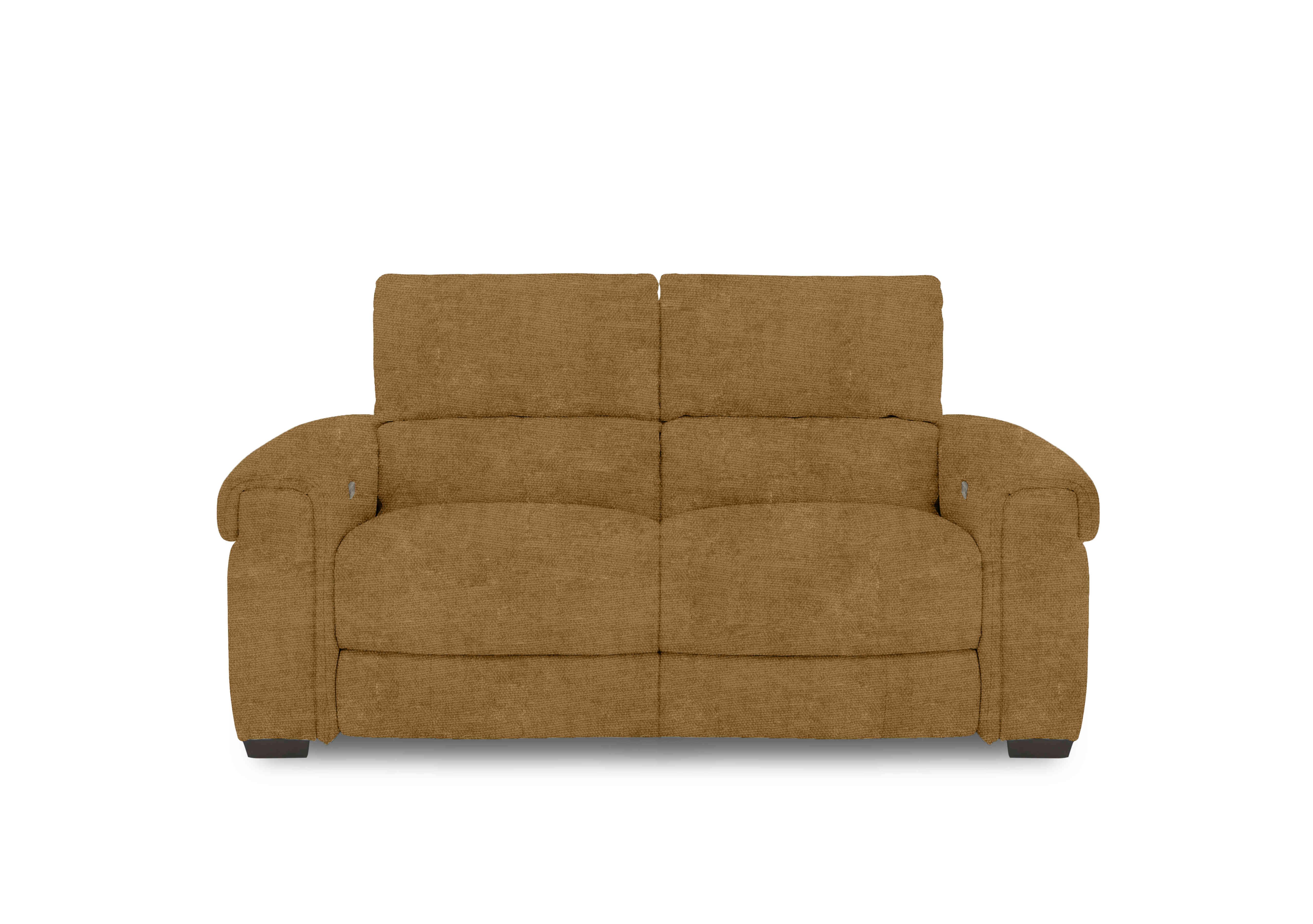 Nixon Fabric 2 Seater Sofa in Fab-Coe-R272 Honey Yellow on Furniture Village