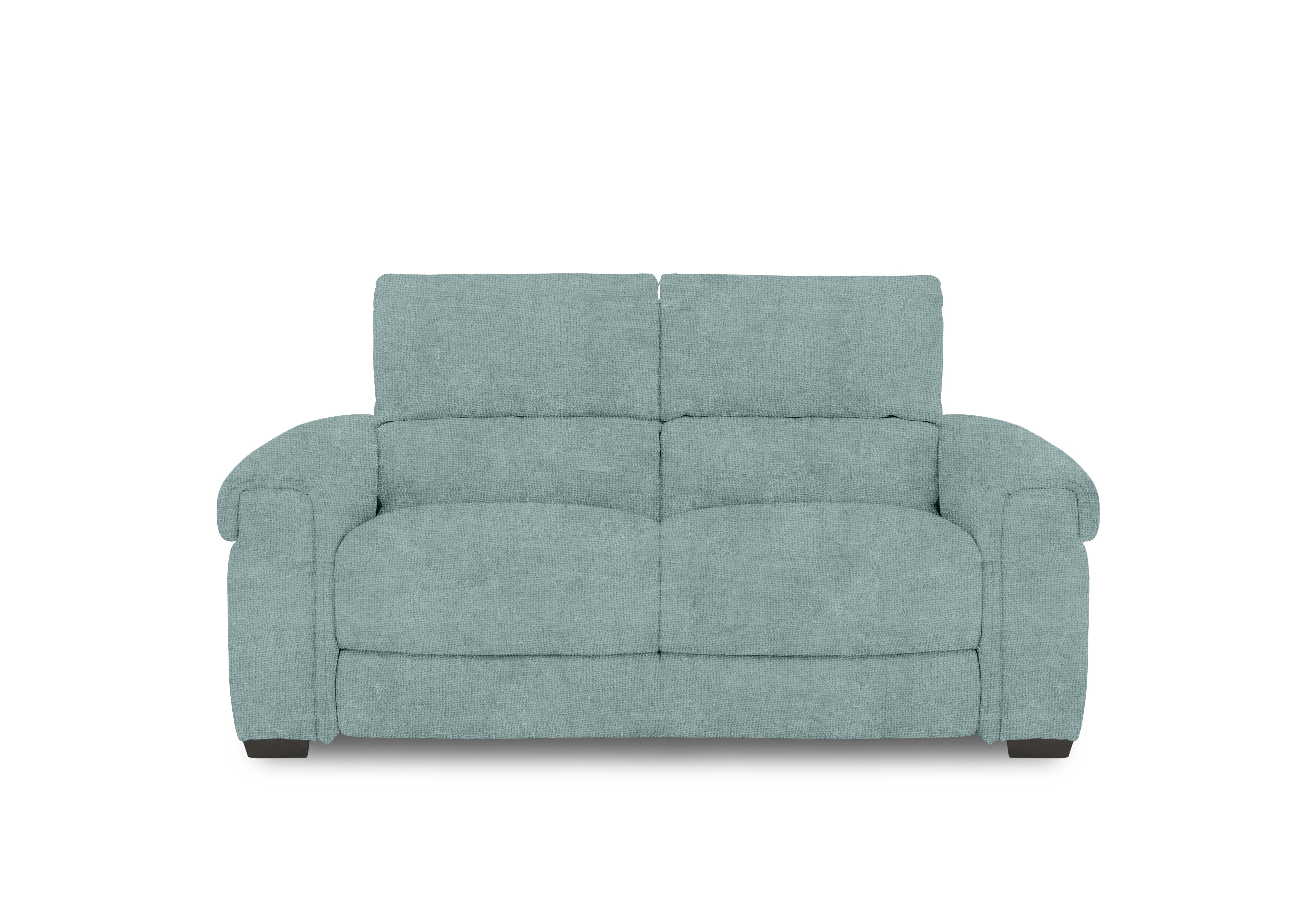 Nixon Fabric 2 Seater Sofa in Fab-Coe-R313 Baby Blue on Furniture Village