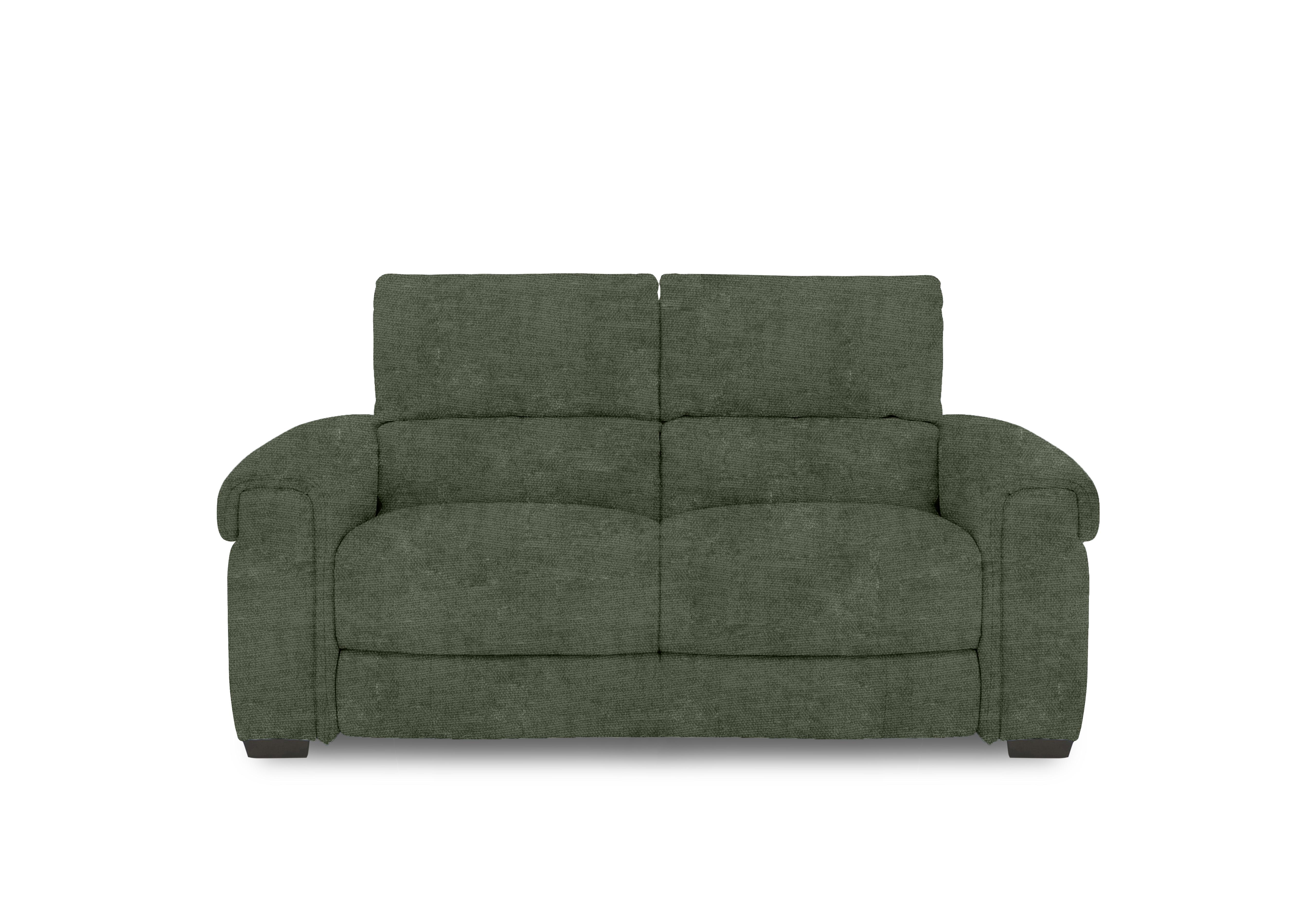 Nixon Fabric 2 Seater Sofa in Fab-Coe-R801 Olive Green on Furniture Village