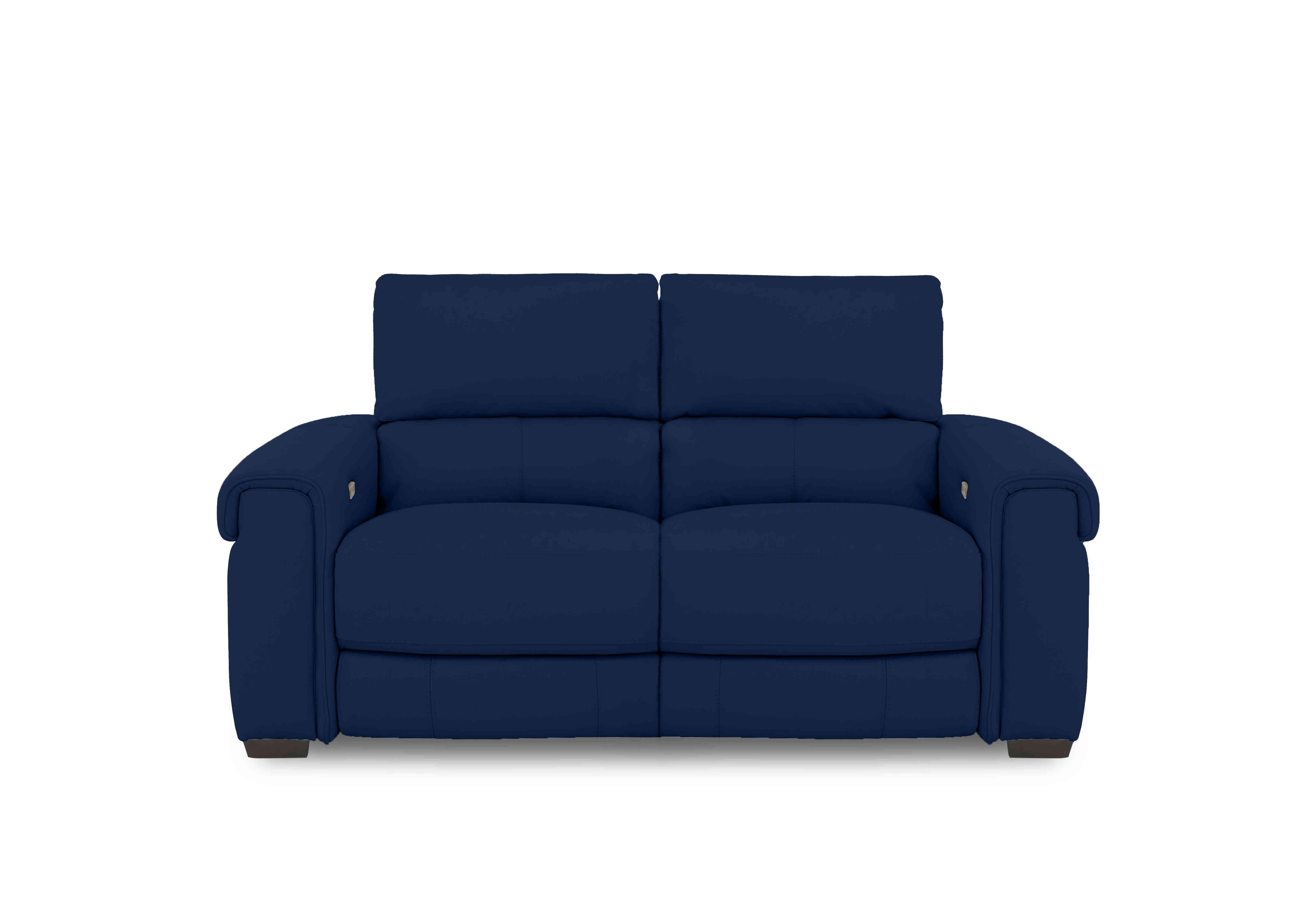 Nixon Fabric 2 Seater Sofa in Fab-Meg-R28 Navy on Furniture Village