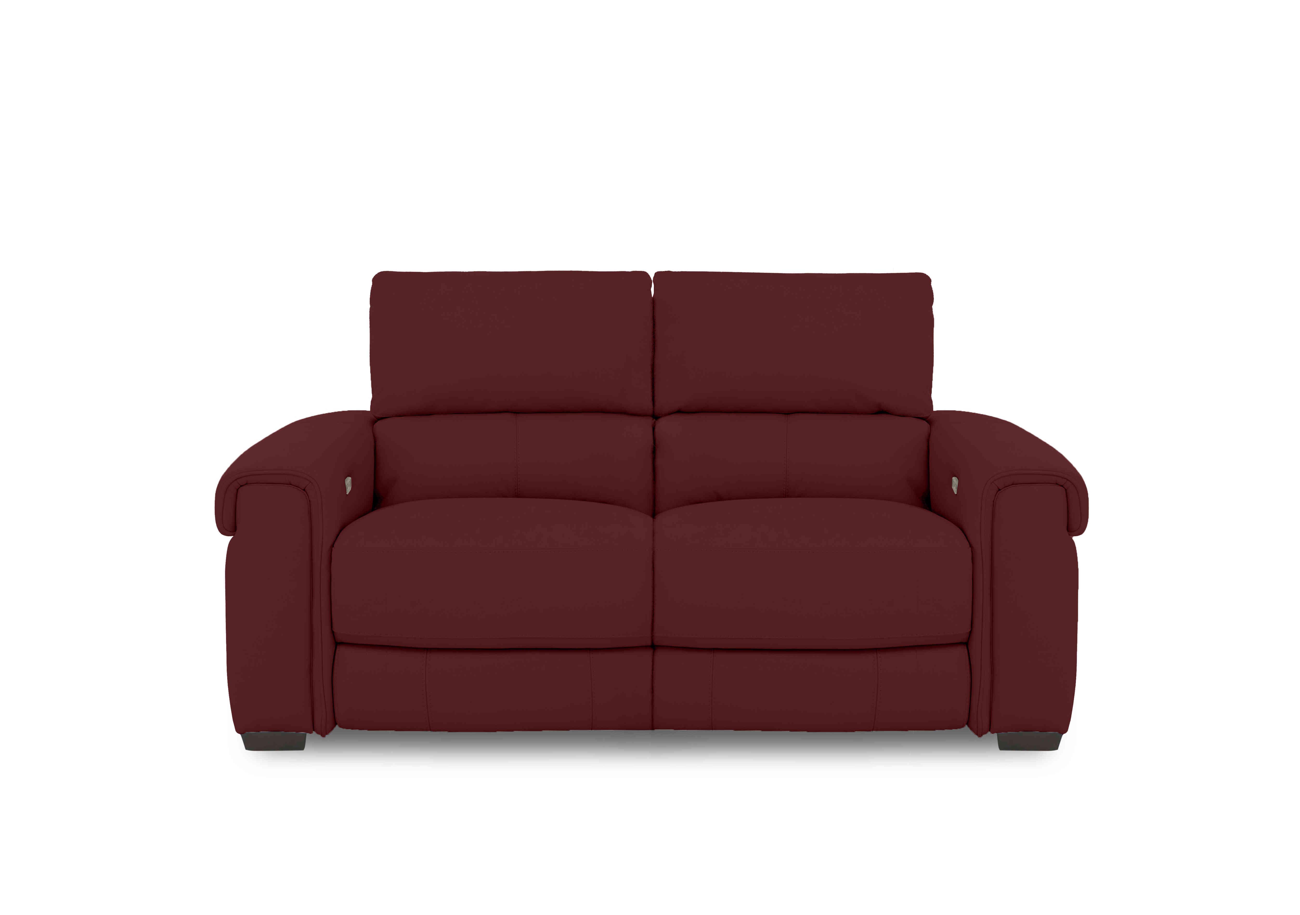 Nixon Fabric 2 Seater Sofa in Fab-Meg-R65 Burgundy on Furniture Village