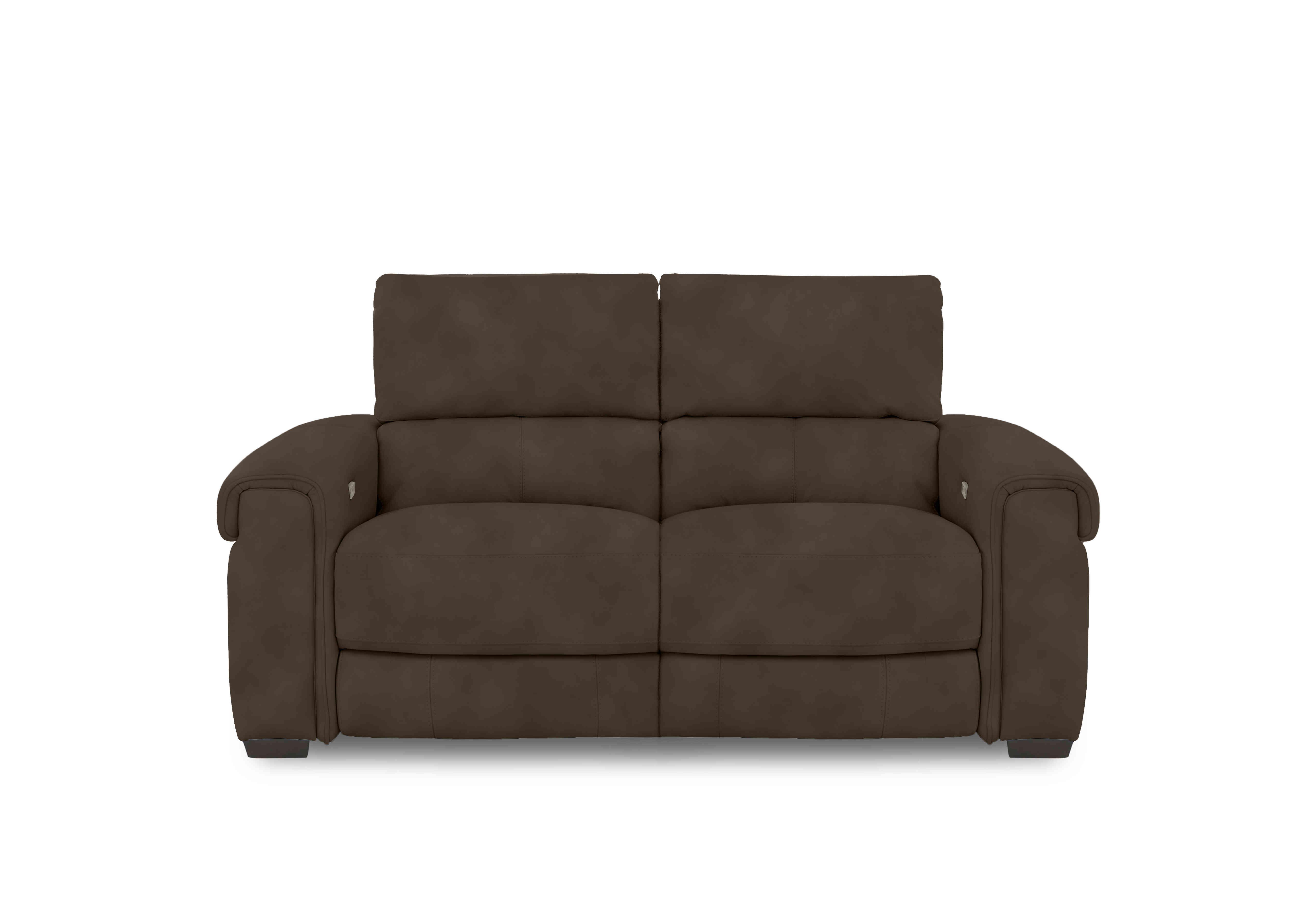 Nixon Fabric 2 Seater Sofa in Sfa-Pey-R04 Dark Chocolate on Furniture Village