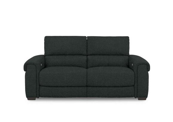 Black fabric recliner sofa sale