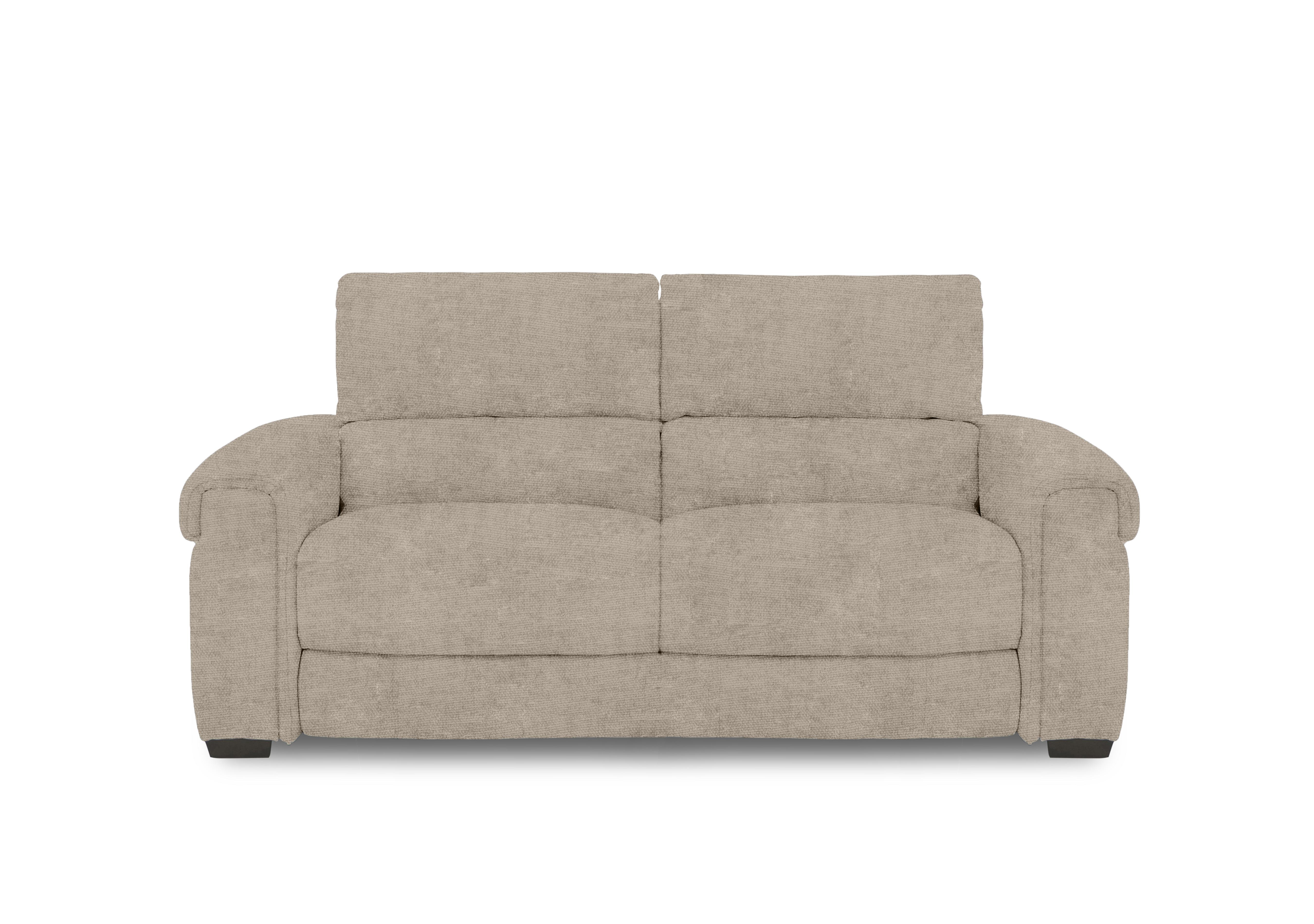 Nixon Fabric 3 Seater Sofa in Fab-Coe-R120 Light Khaki on Furniture Village