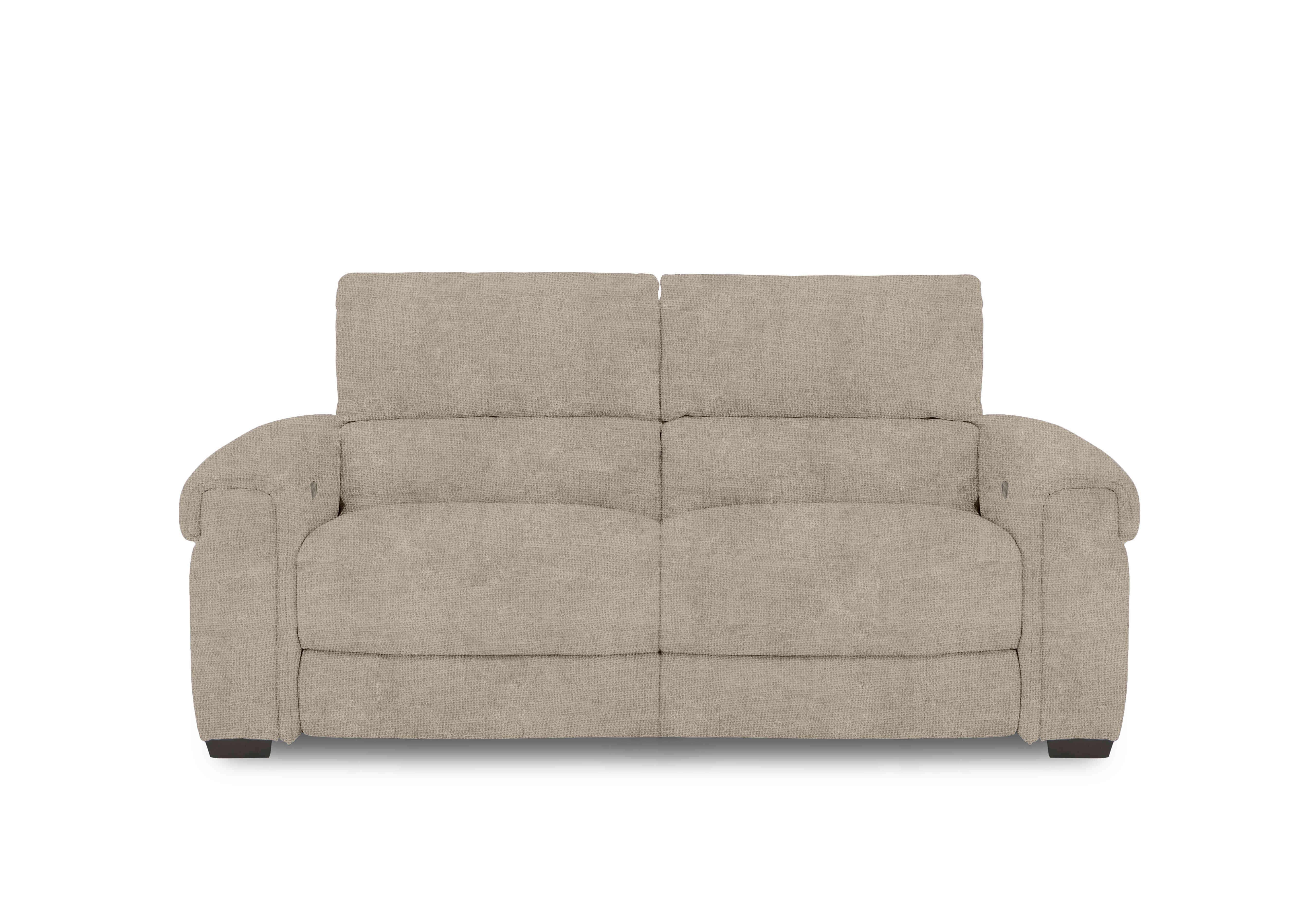 Nixon Fabric 3 Seater Sofa in Fab-Coe-R120 Light Khaki on Furniture Village
