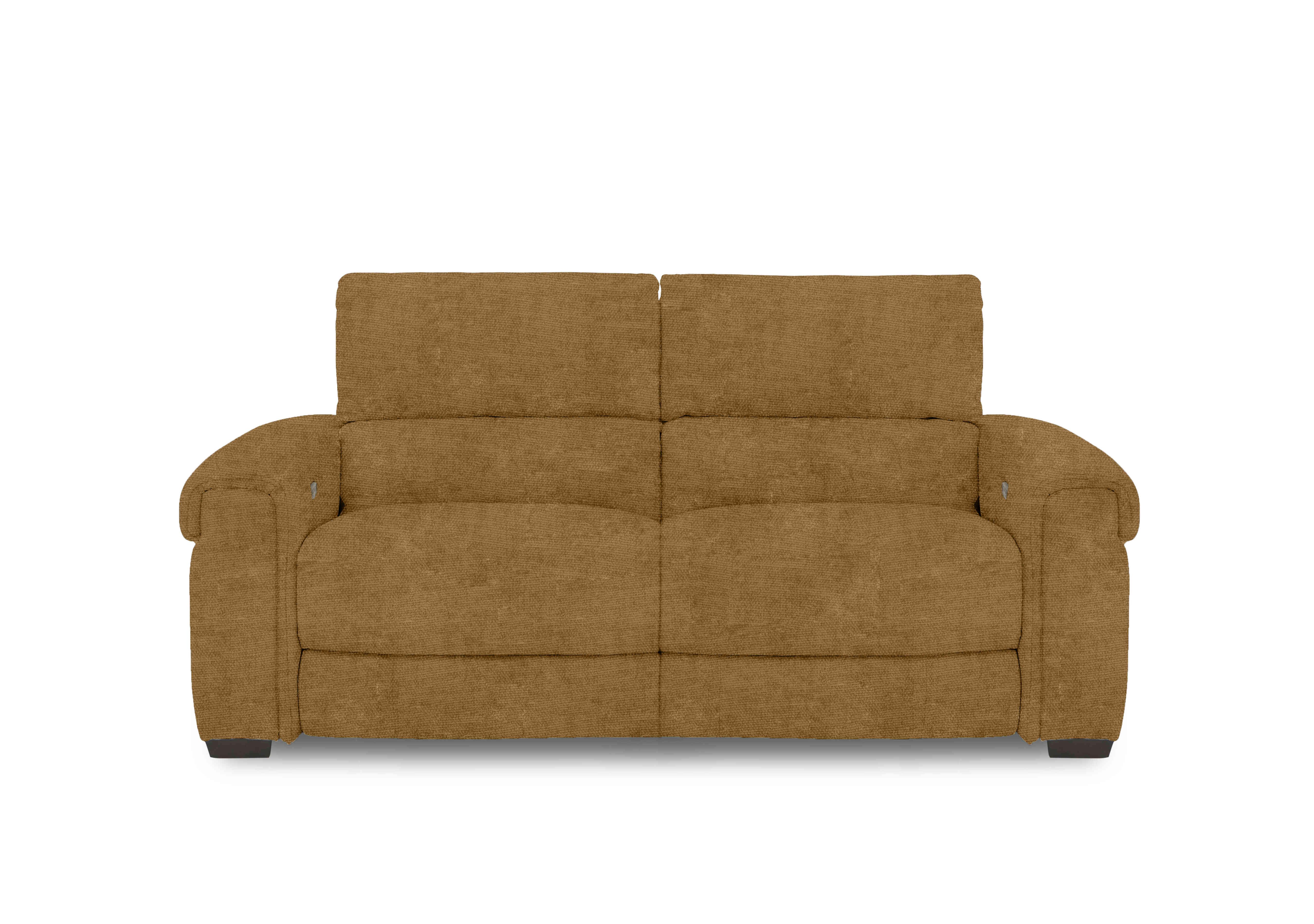 Nixon Fabric 3 Seater Sofa in Fab-Coe-R272 Honey Yellow on Furniture Village