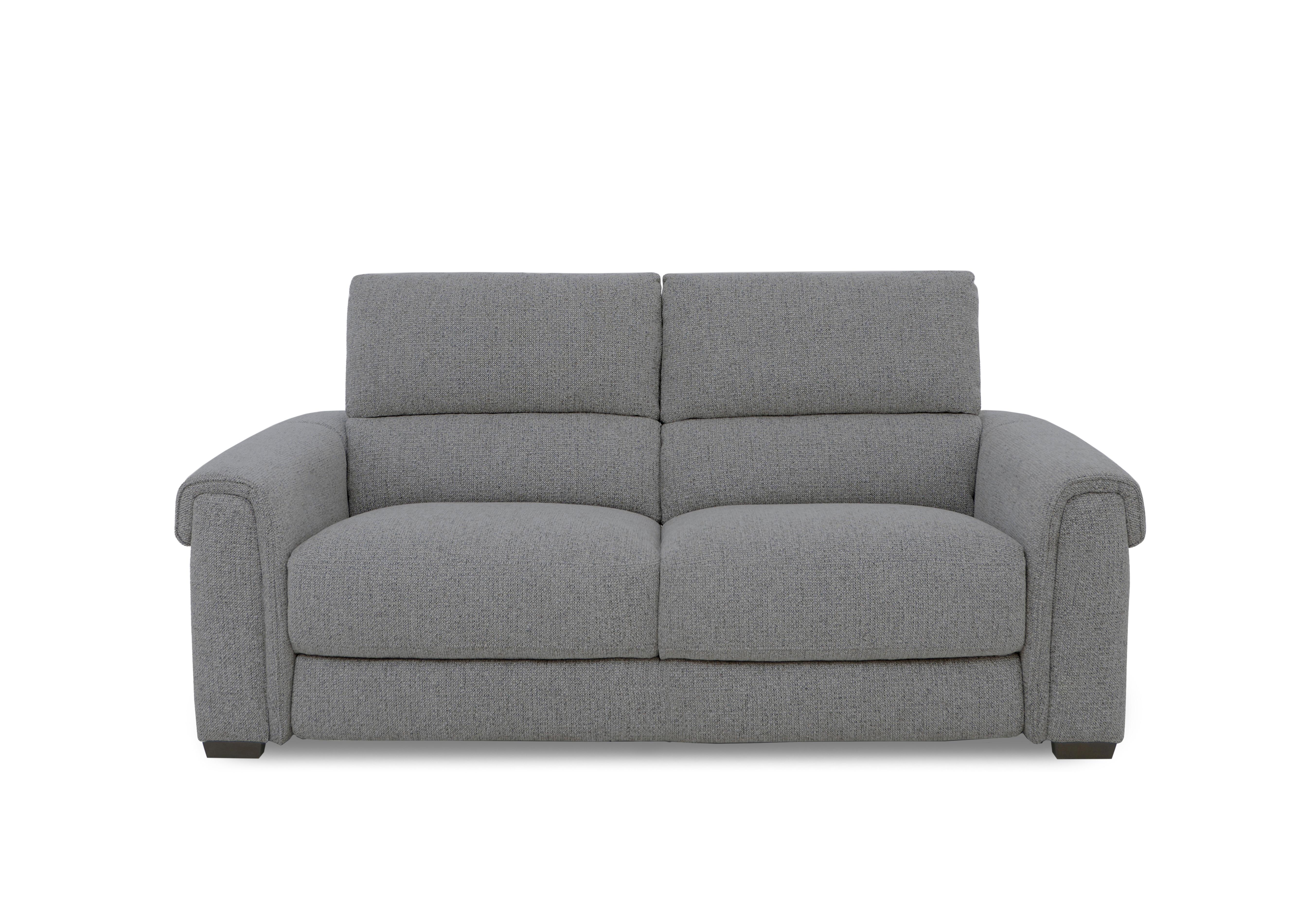 Nixon Fabric 3 Seater Sofa in Fab-Mil-R451 Pewter on Furniture Village