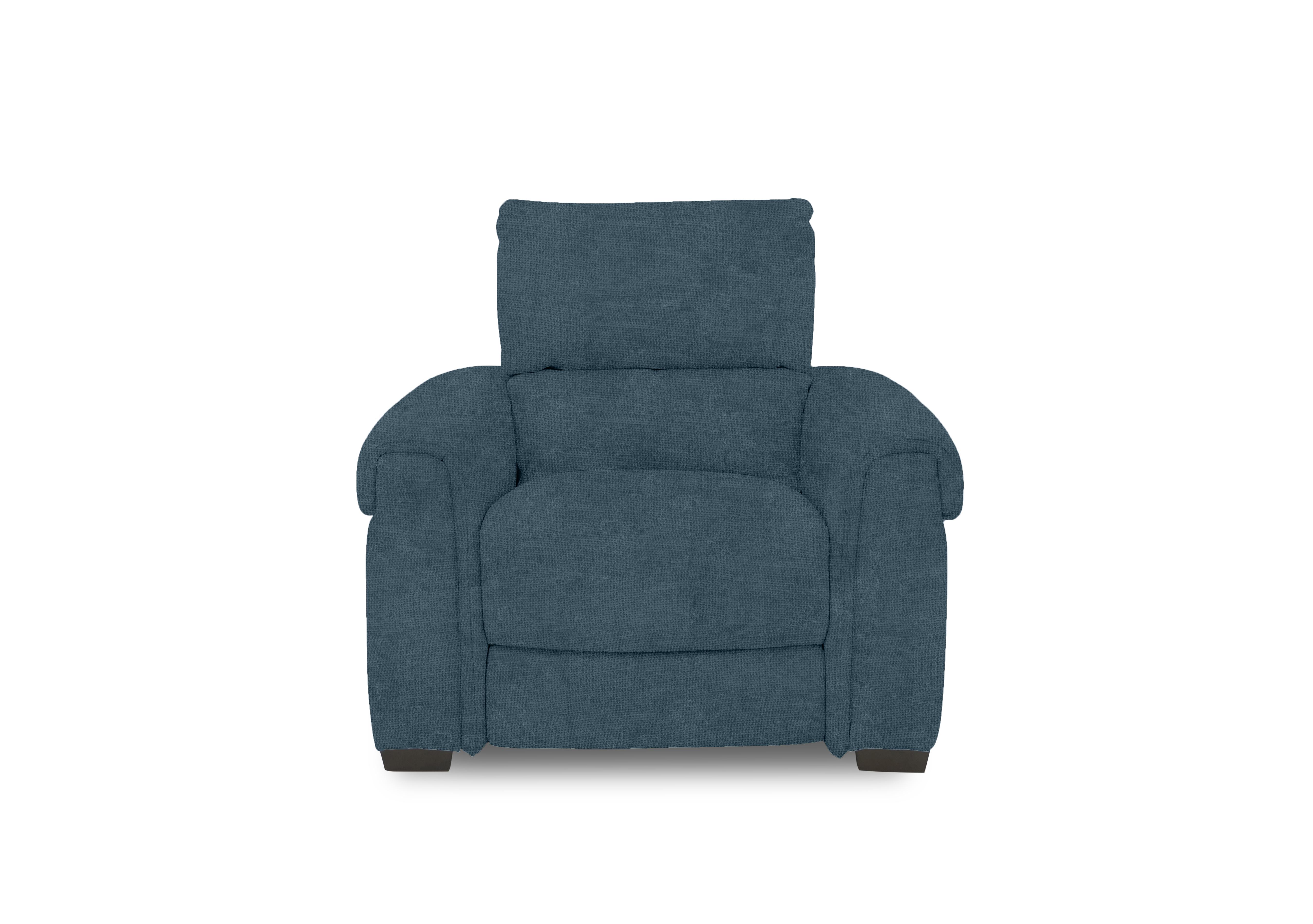 Nixon Fabric Chair in Fab-Coe-R006 Sapphire on Furniture Village
