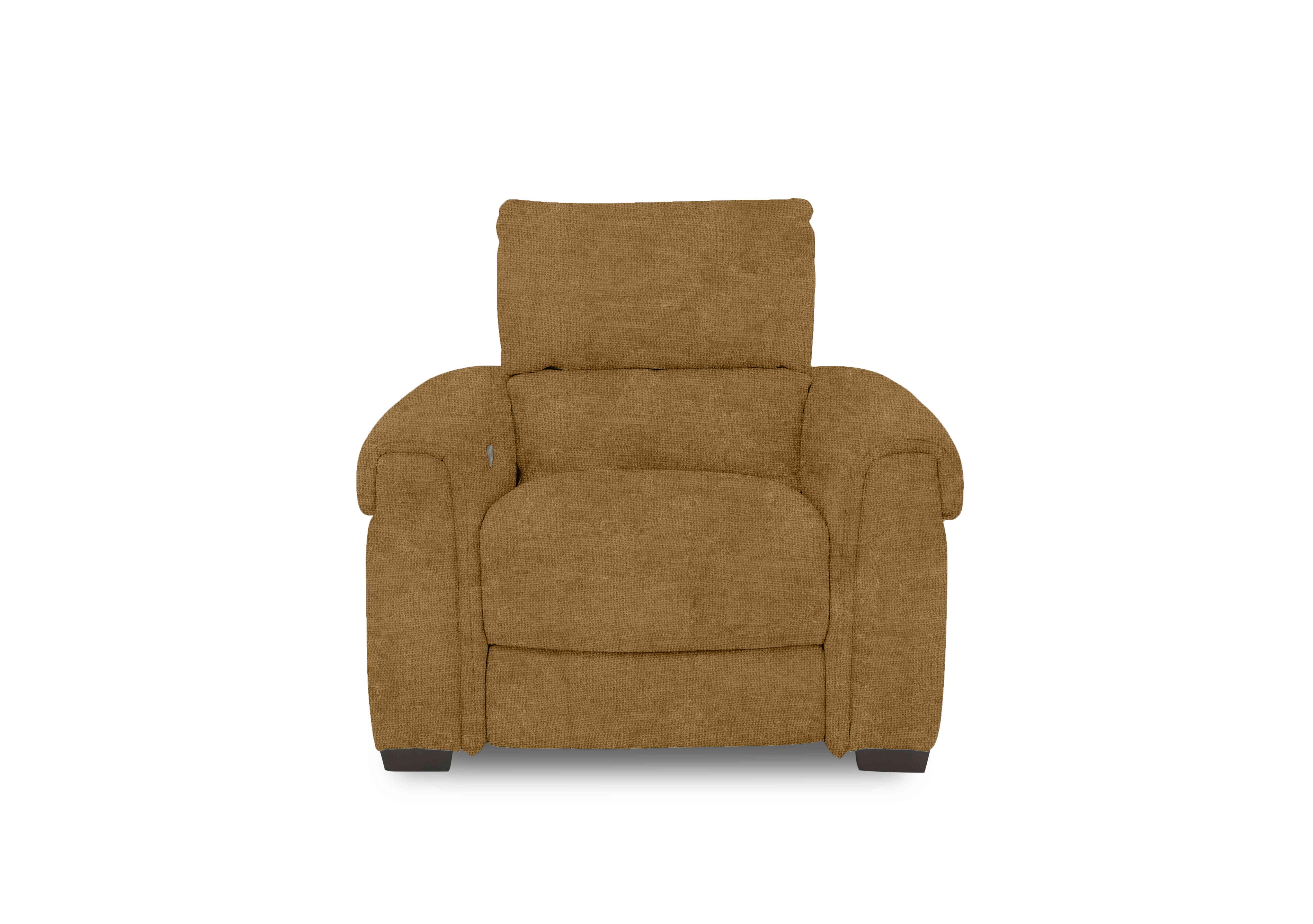 Nixon Fabric Chair in Fab-Coe-R272 Honey Yellow on Furniture Village