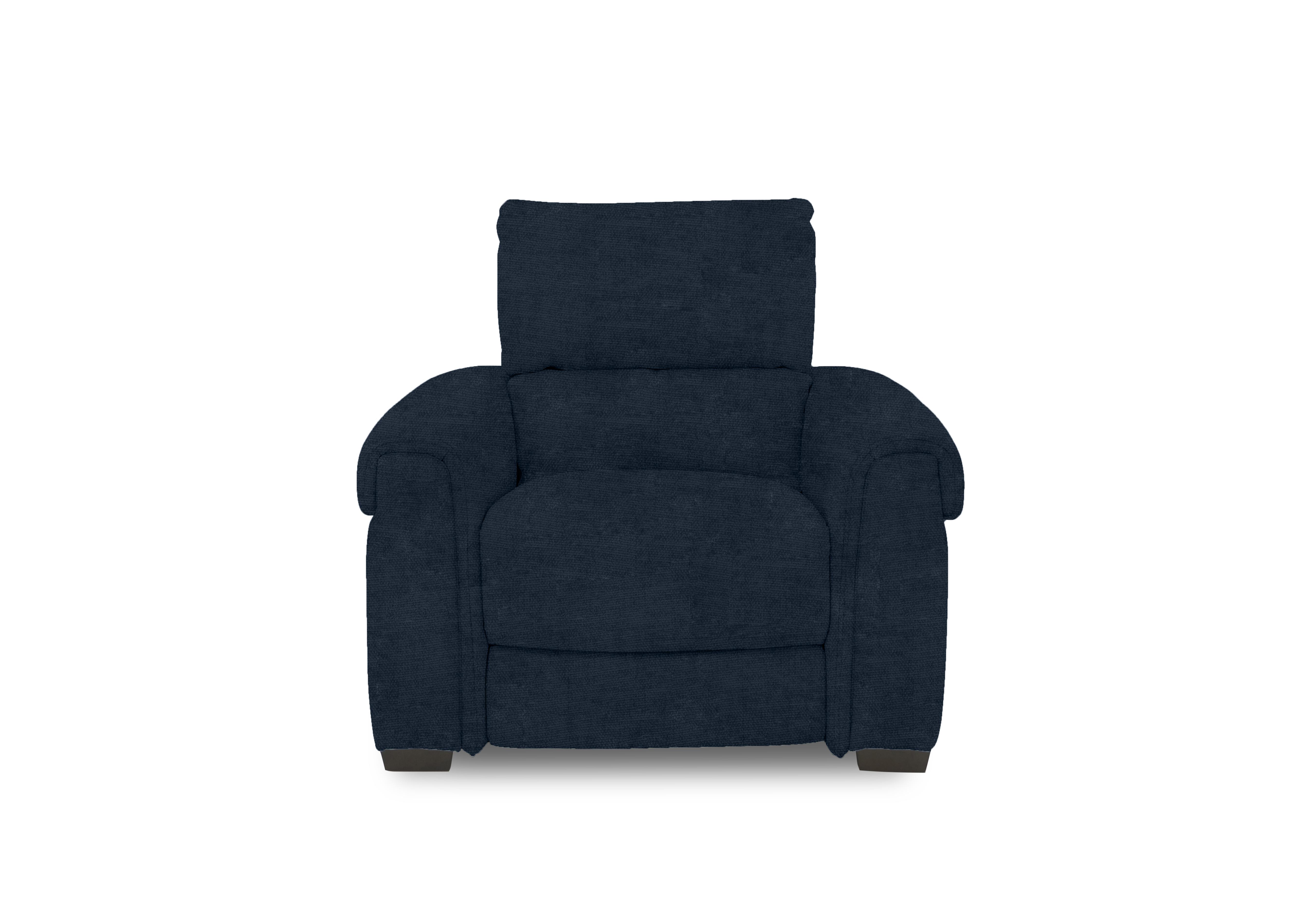Nixon Fabric Chair in Fab-Coe-R304 Navy Blue on Furniture Village