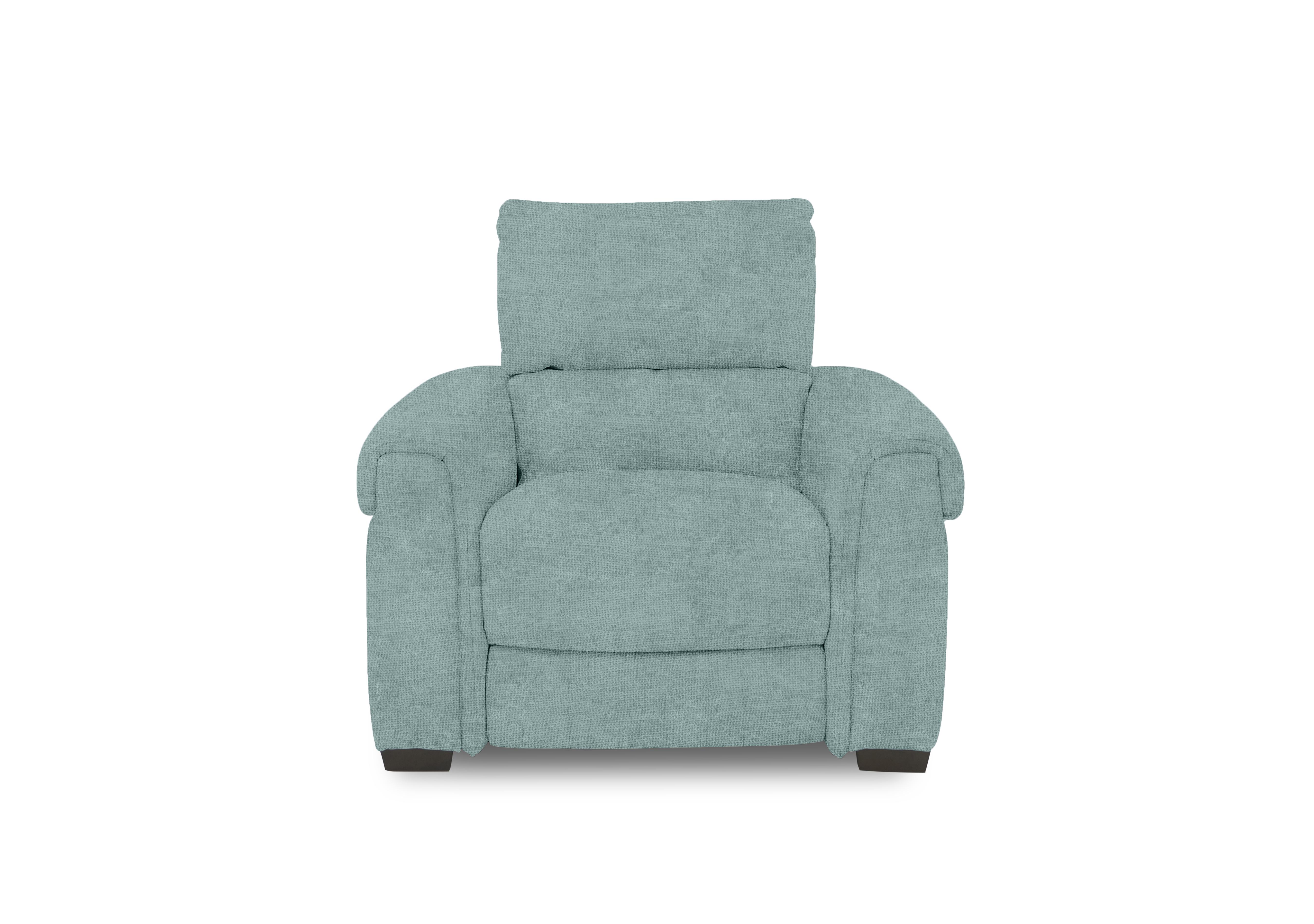 Nixon Fabric Chair in Fab-Coe-R313 Baby Blue on Furniture Village