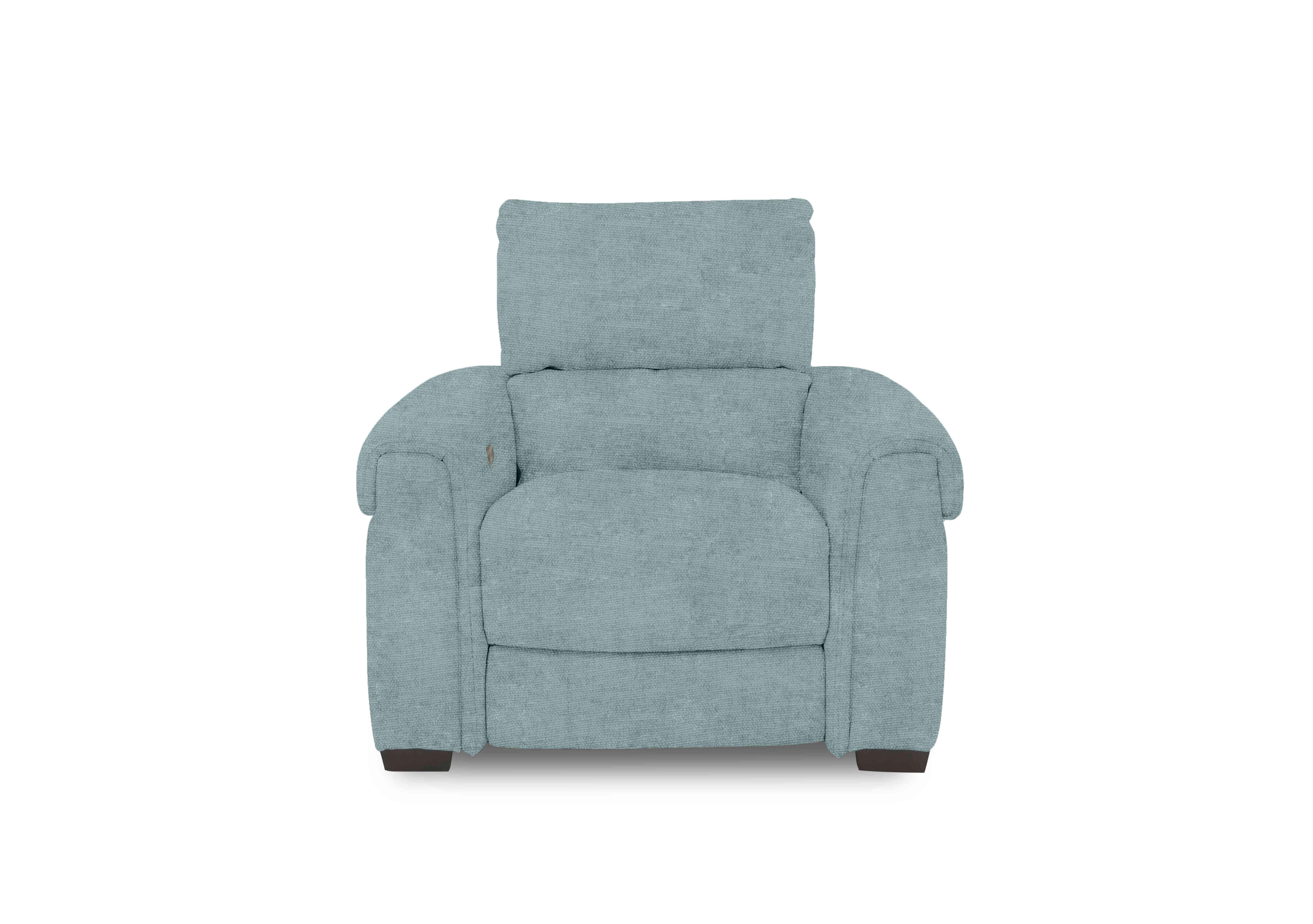 Nixon Fabric Chair in Fab-Coe-R313 Baby Blue on Furniture Village