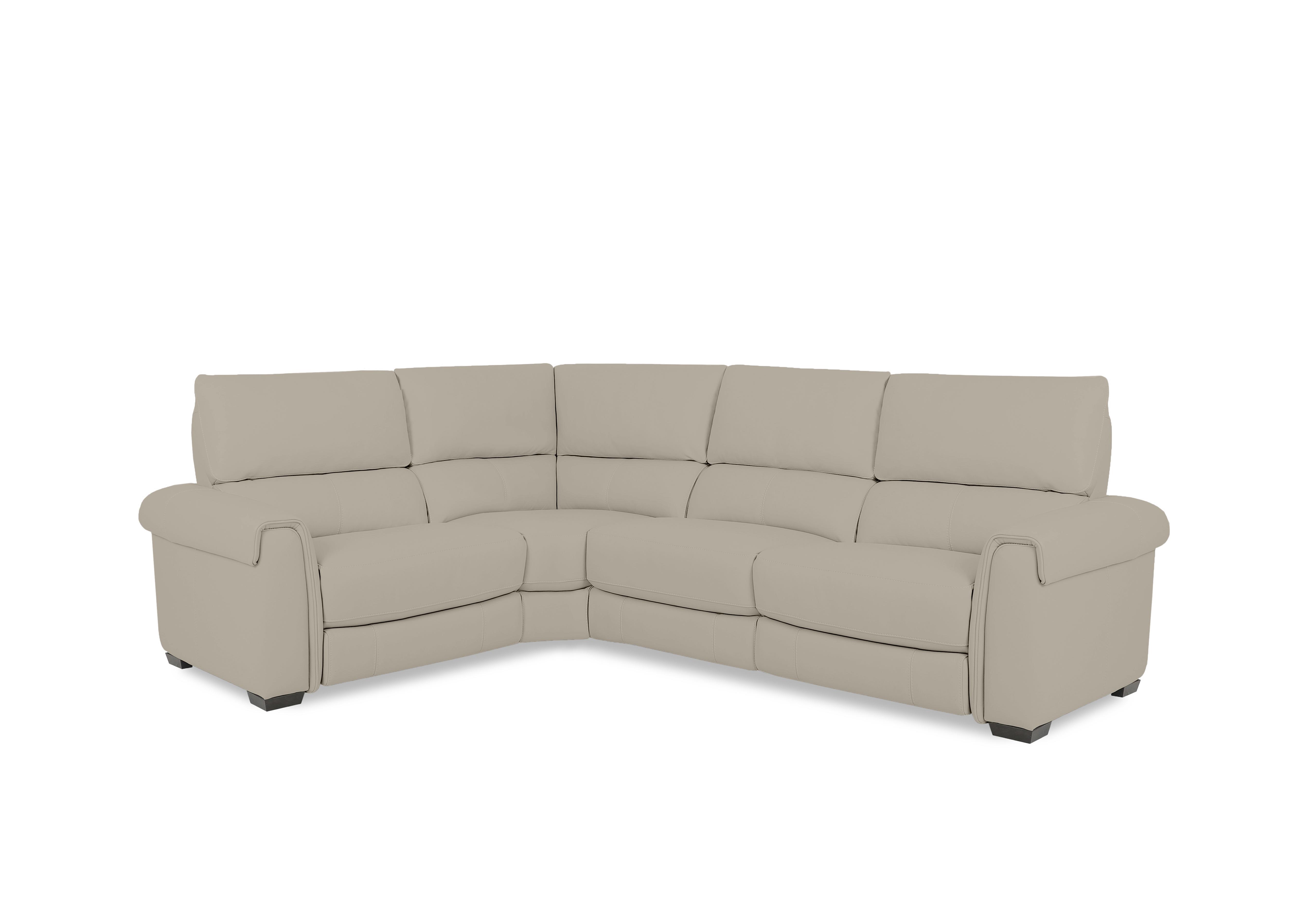 Nixon Fabric Corner Sofa in Fab-Meg-R32 Light Khaki on Furniture Village