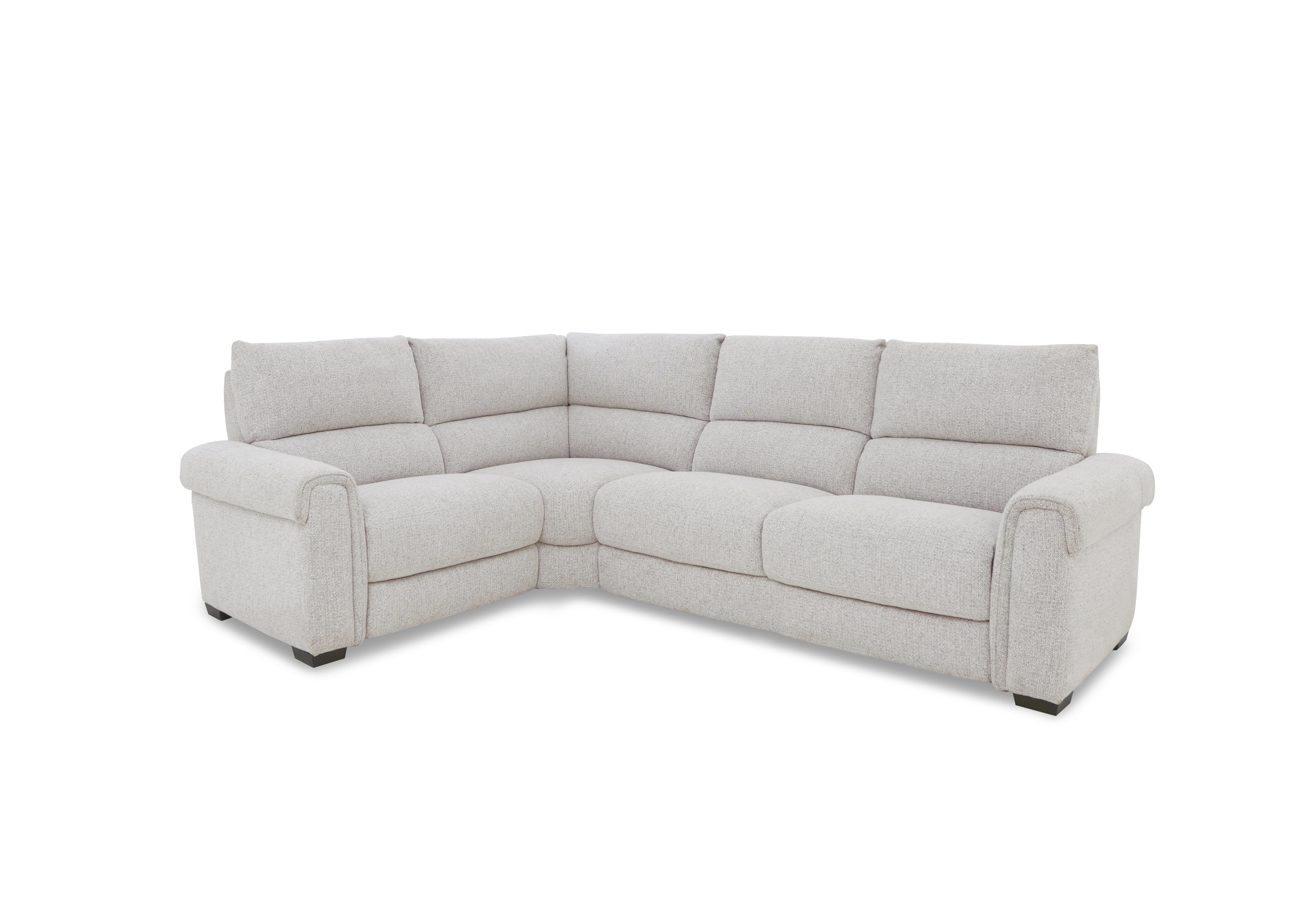 Nixon Fabric Corner Sofa in Fab-Mil-R110 Sand on Furniture Village