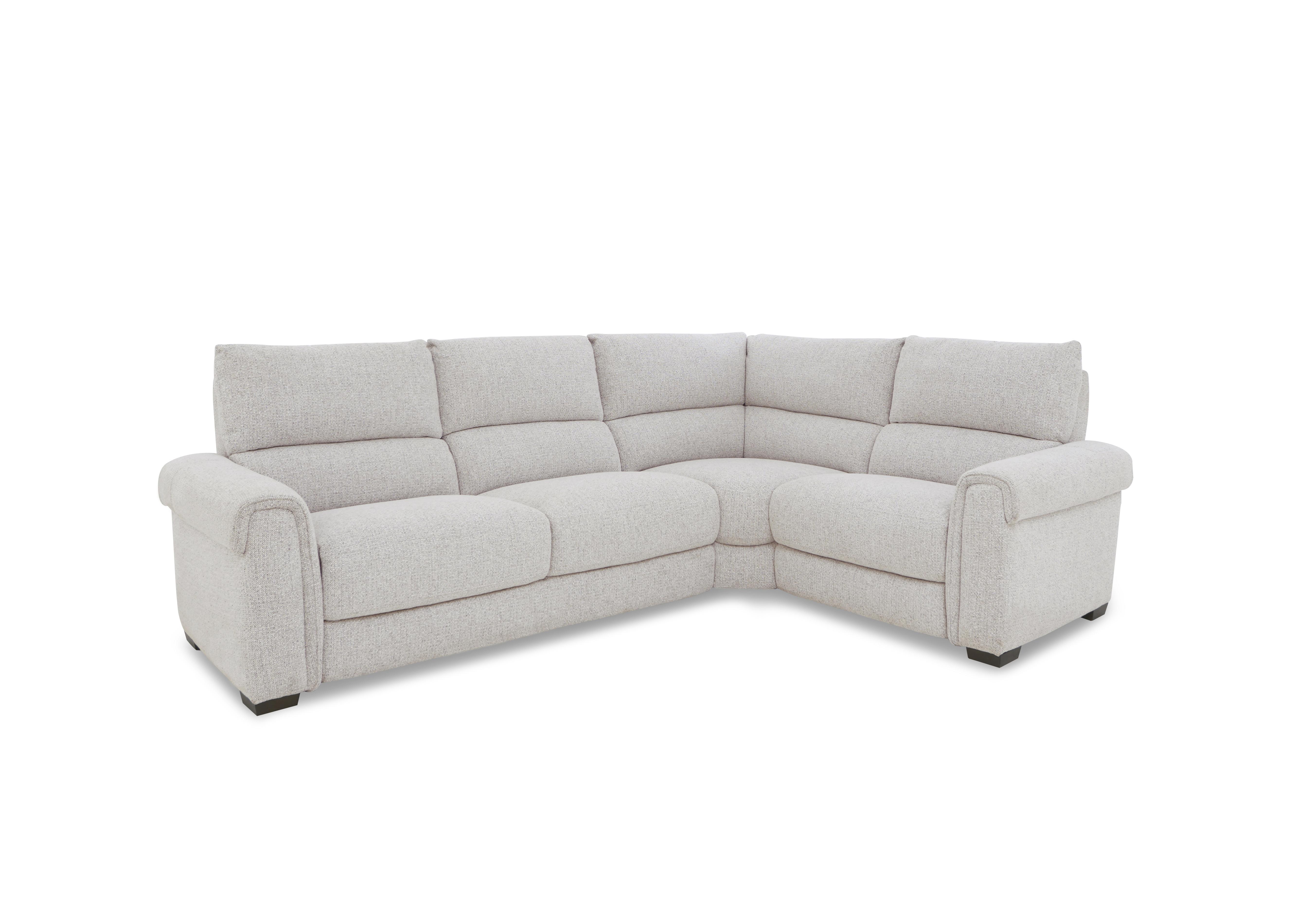 Nixon Fabric Corner Sofa in Fab-Mil-R110 Sand on Furniture Village