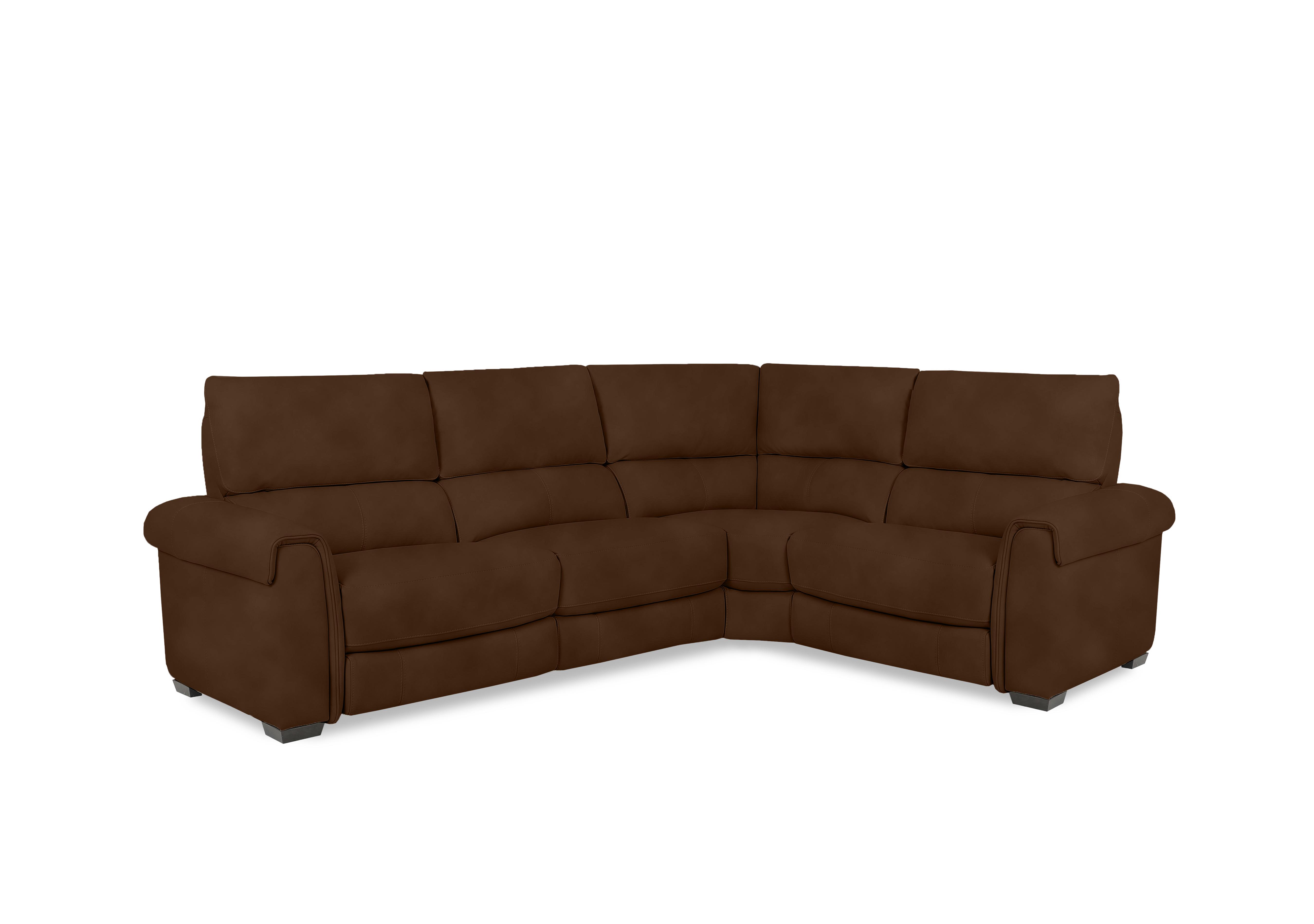 Nixon Fabric Corner Sofa in Sfa-Pey-R06 Caramel on Furniture Village
