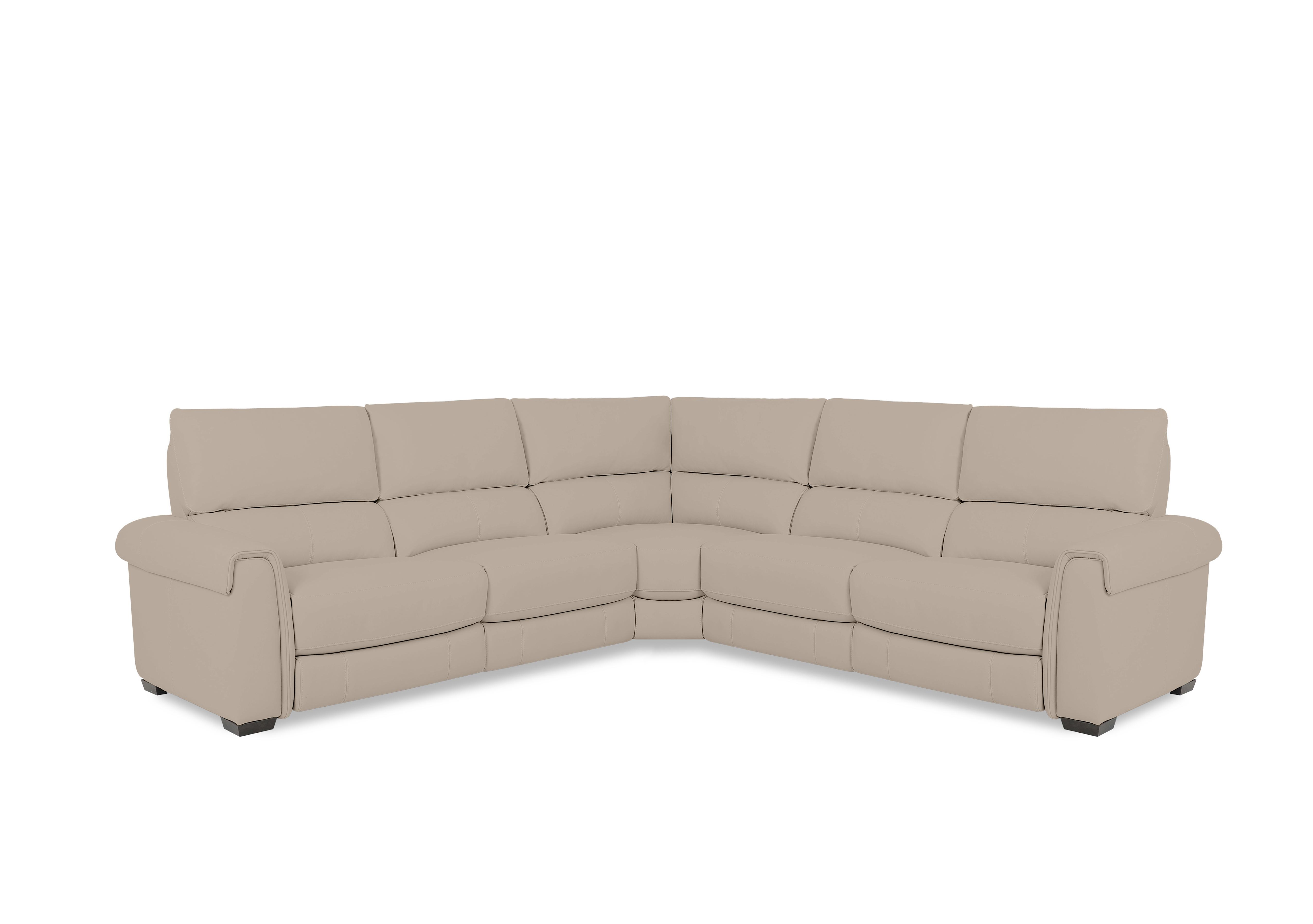 Nixon Fabric Large Corner Sofa in Fab-Meg-R32 Light Khaki on Furniture Village