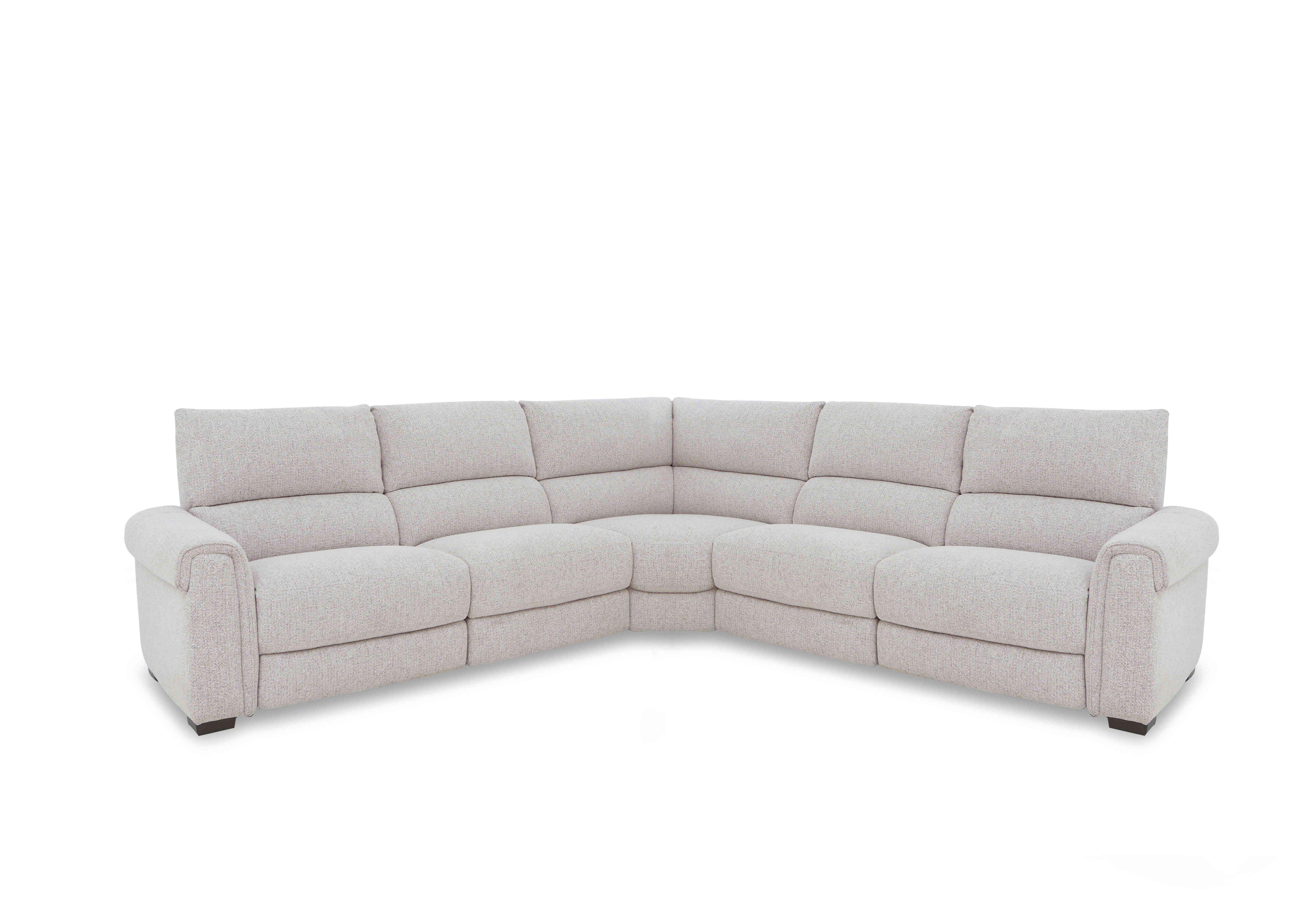 Nixon Fabric Large Corner Sofa in Fab-Mil-R110 Sand on Furniture Village