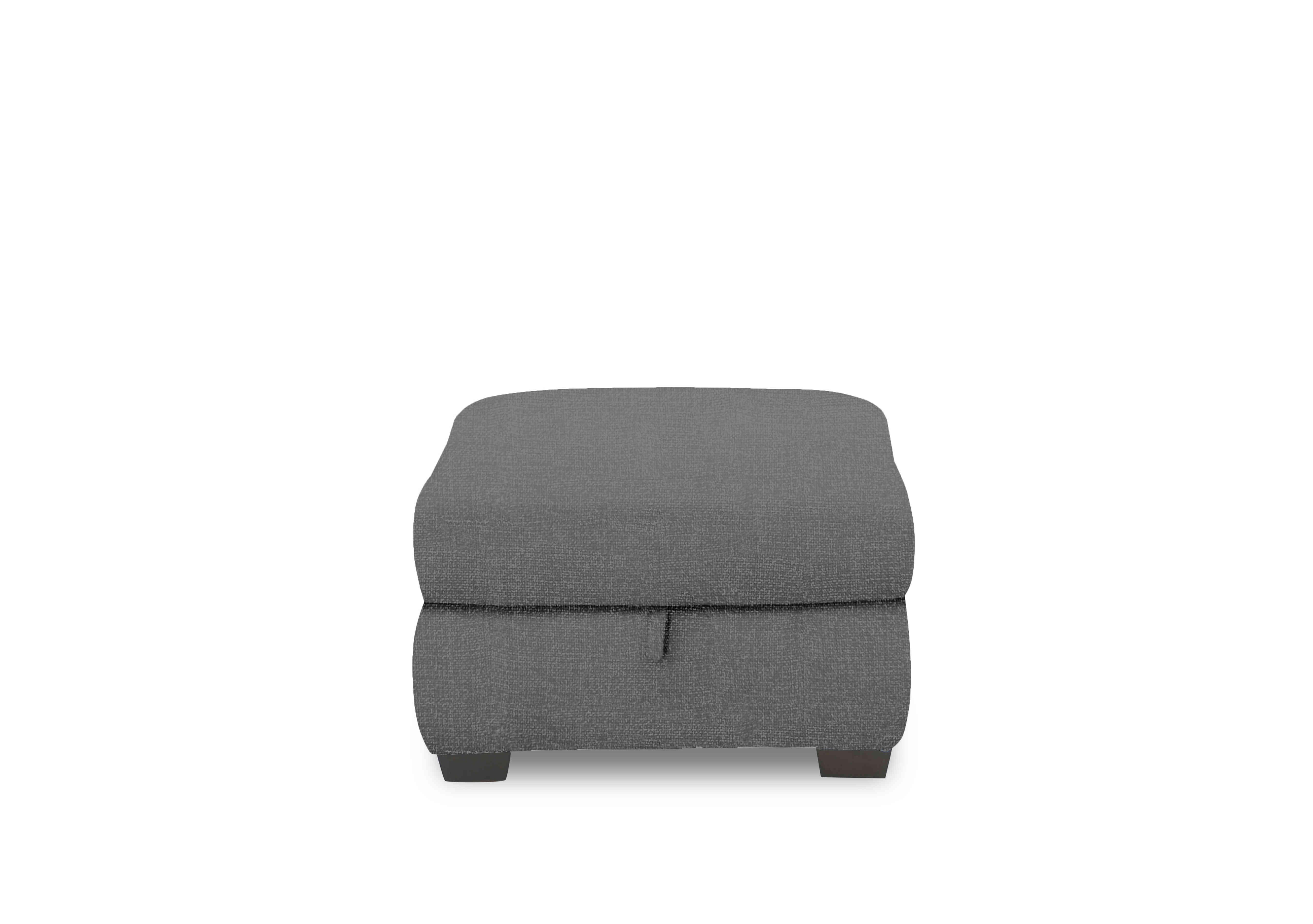 Nixon Fabric Storage Footstool in Fab-Cac-R455 Ash on Furniture Village