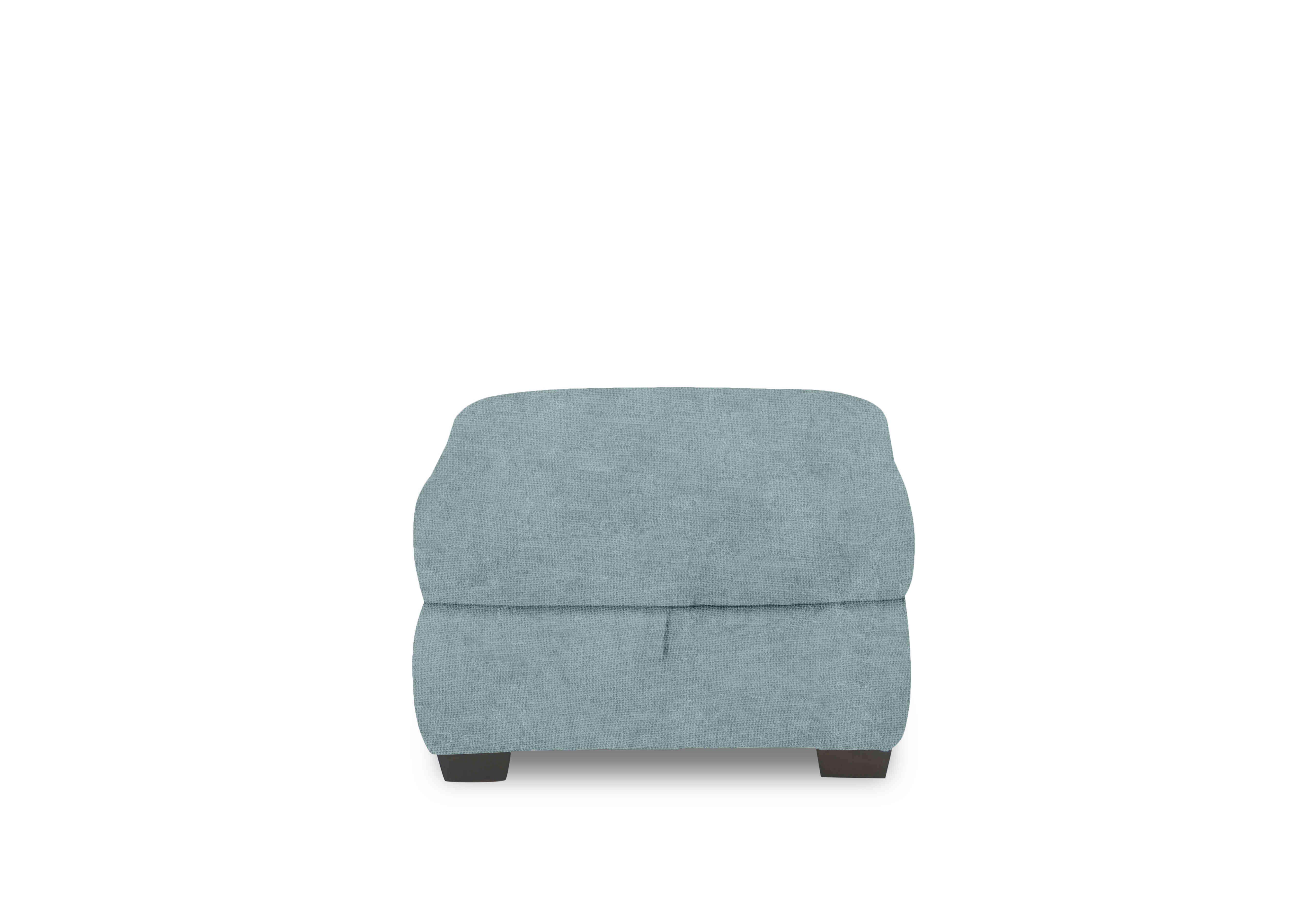 Nixon Fabric Storage Footstool in Fab-Coe-R313 Baby Blue on Furniture Village