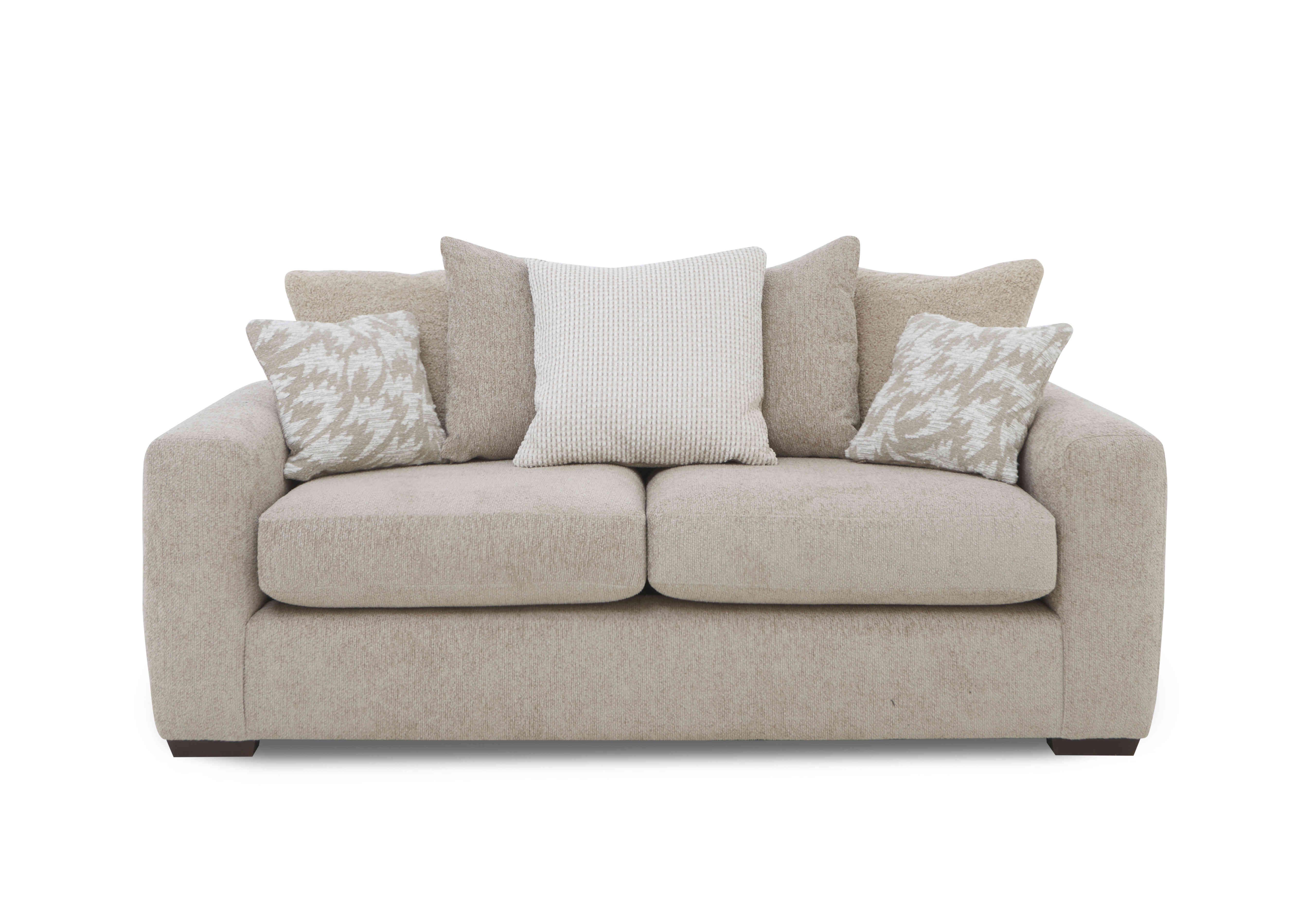 Harper 3 Seater Scatter Back Sofa in Leo Wicker on Furniture Village