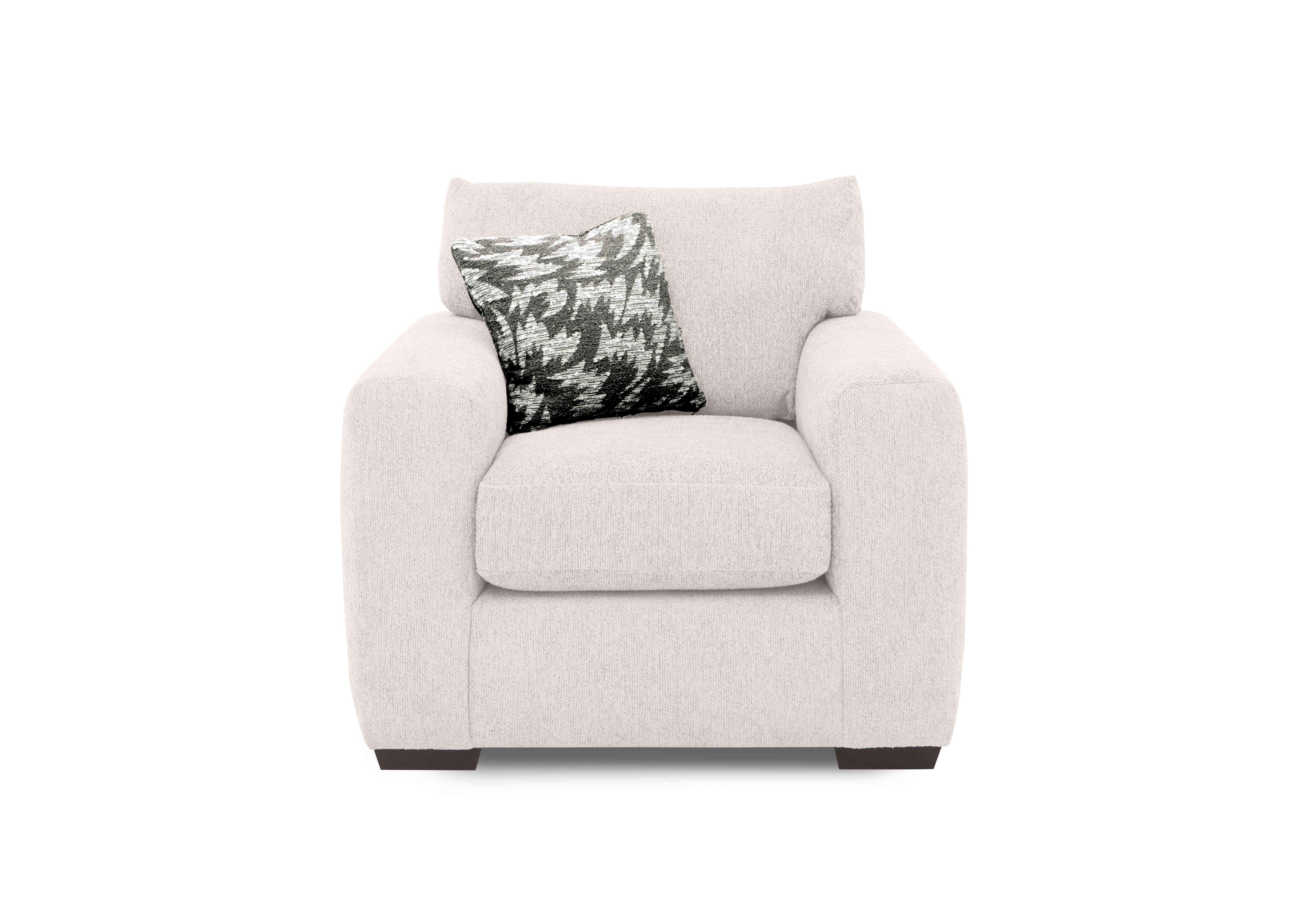 Harper Chair in Leo Chalk on Furniture Village