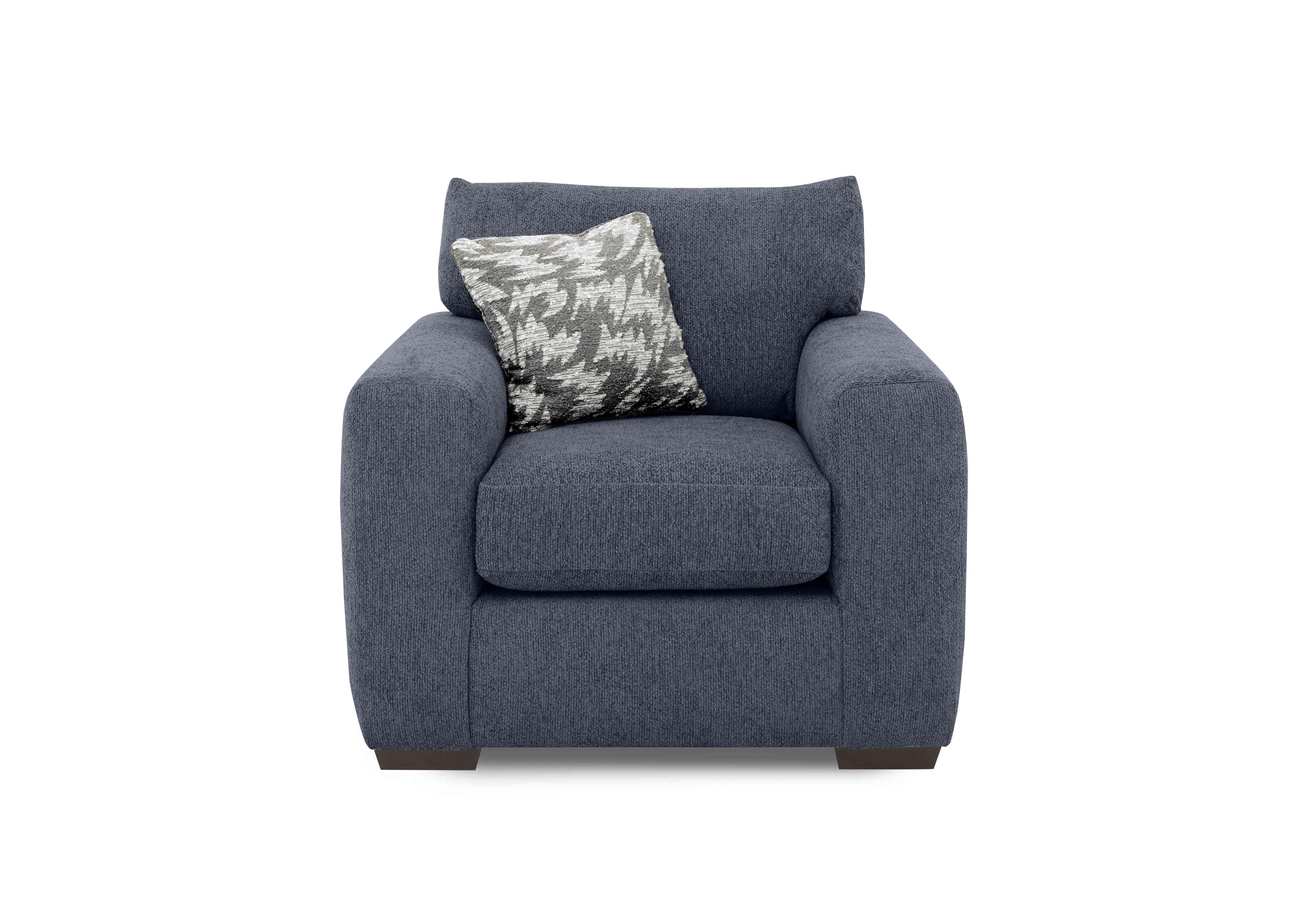 Harper Chair in Leo Ocean on Furniture Village