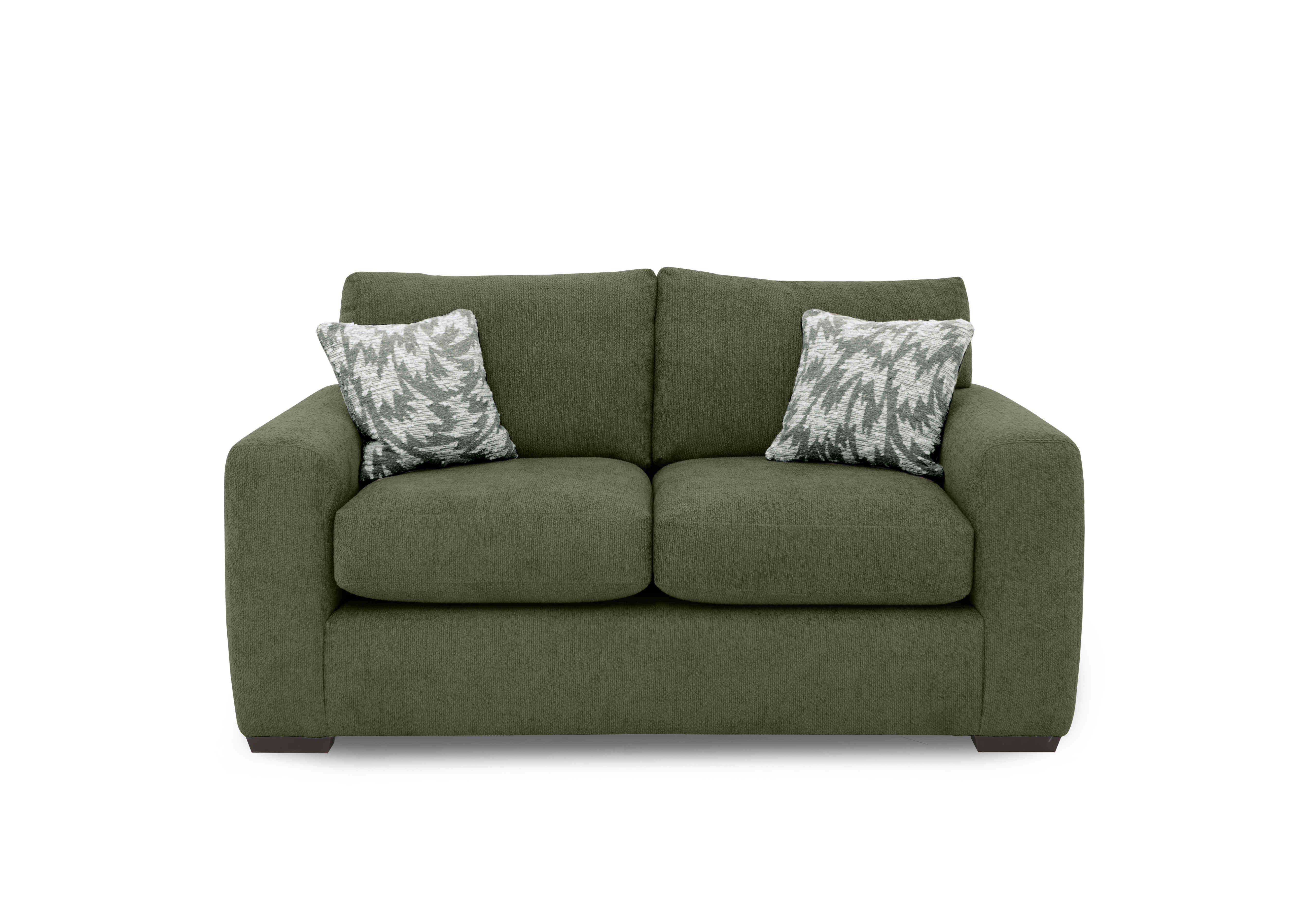 Harper 2 Seater Classic Back Sofa Bed in Leo Forest on Furniture Village