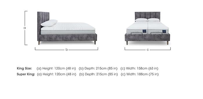 E-Motion Aiko Dual Adjustable Bed Frame in  on Furniture Village