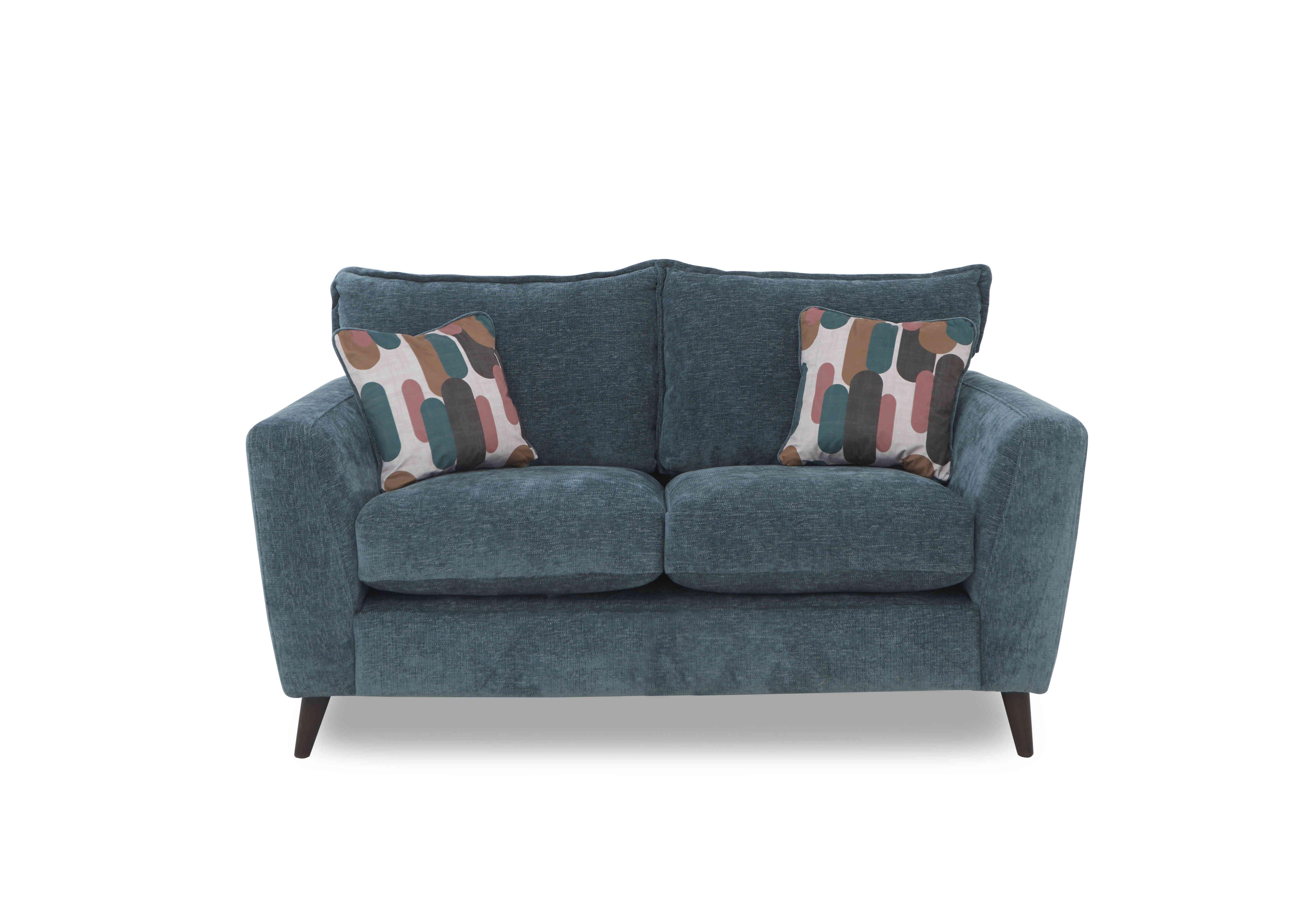 Sofia 2 Seater Fabric Sofa in Marlon Atlantic Wf on Furniture Village