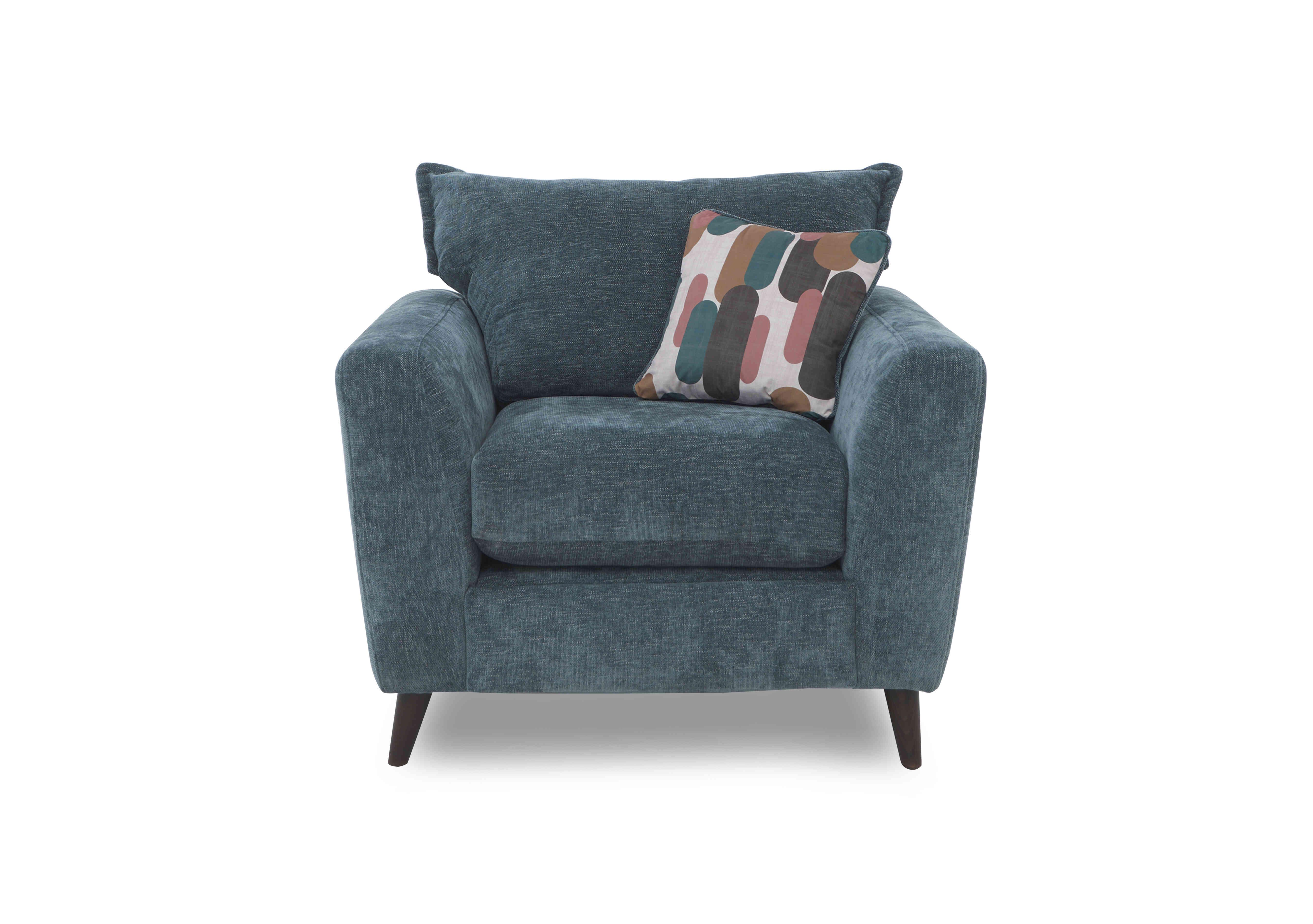 Sofia Fabric Chair in Marlon Atlantic Wf on Furniture Village