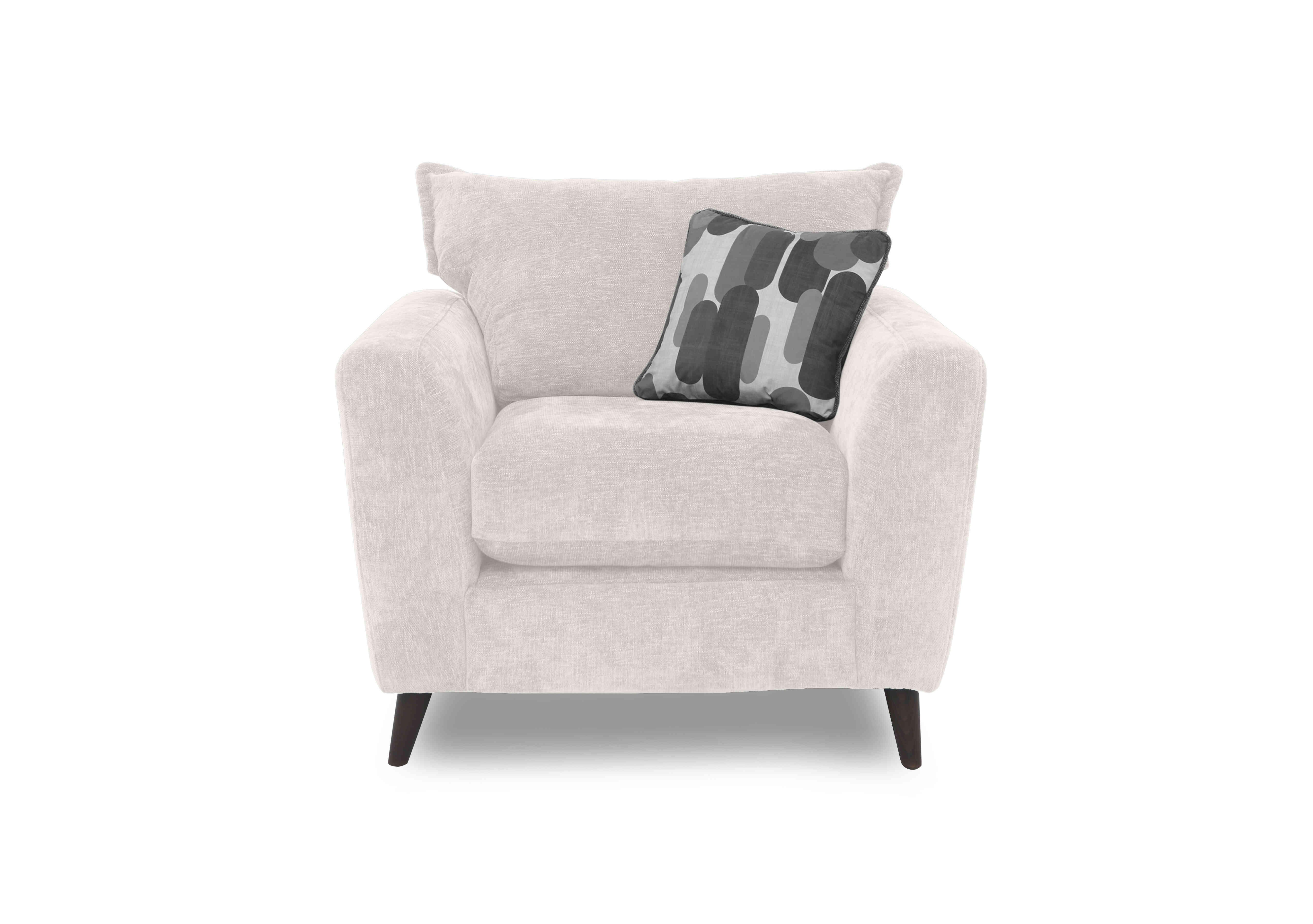 Sofia Fabric Chair in Marlon Moon Wf on Furniture Village