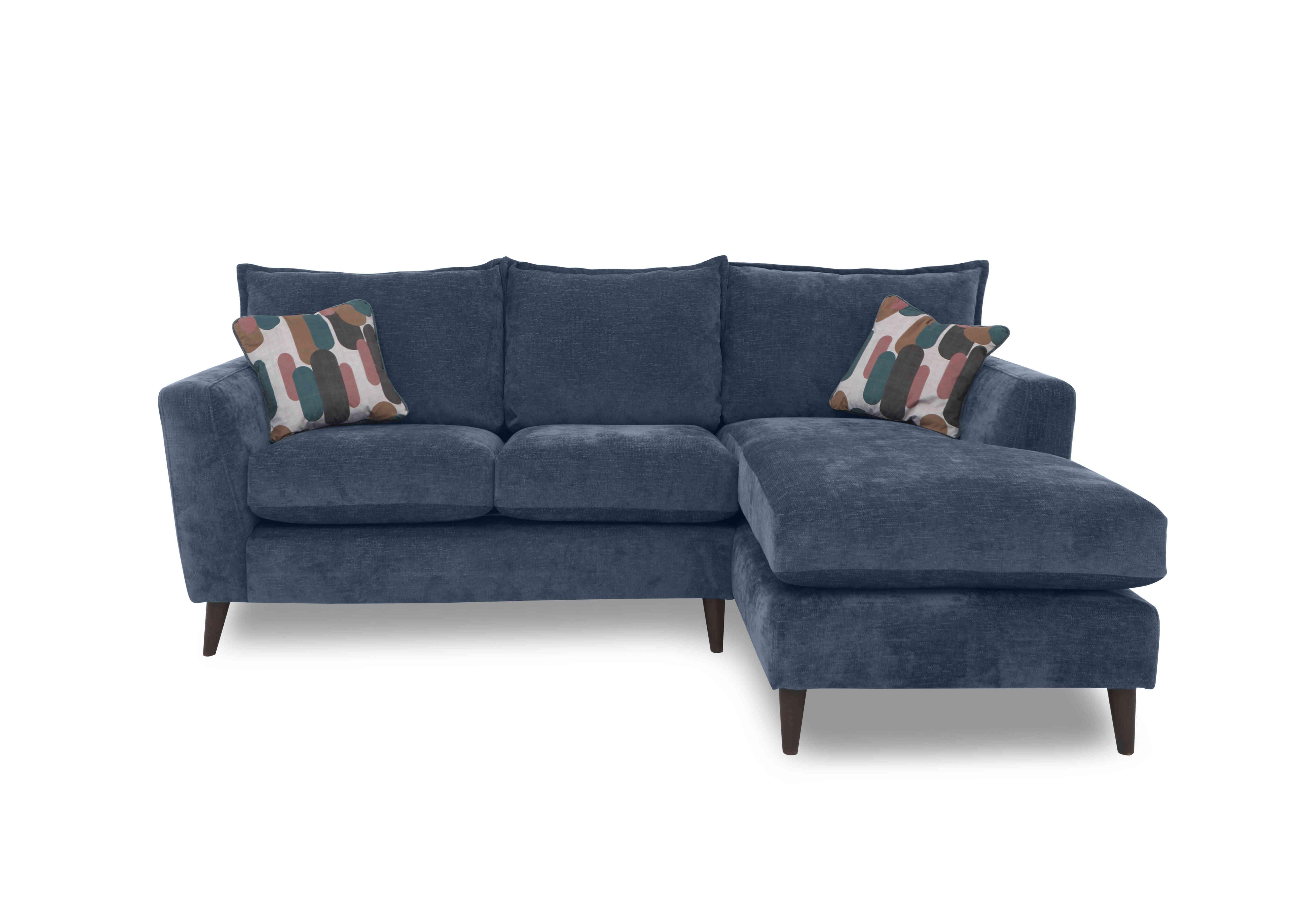 Sofia Fabric Corner Sofa with Chaise End in Marlon Bondi Wf on Furniture Village