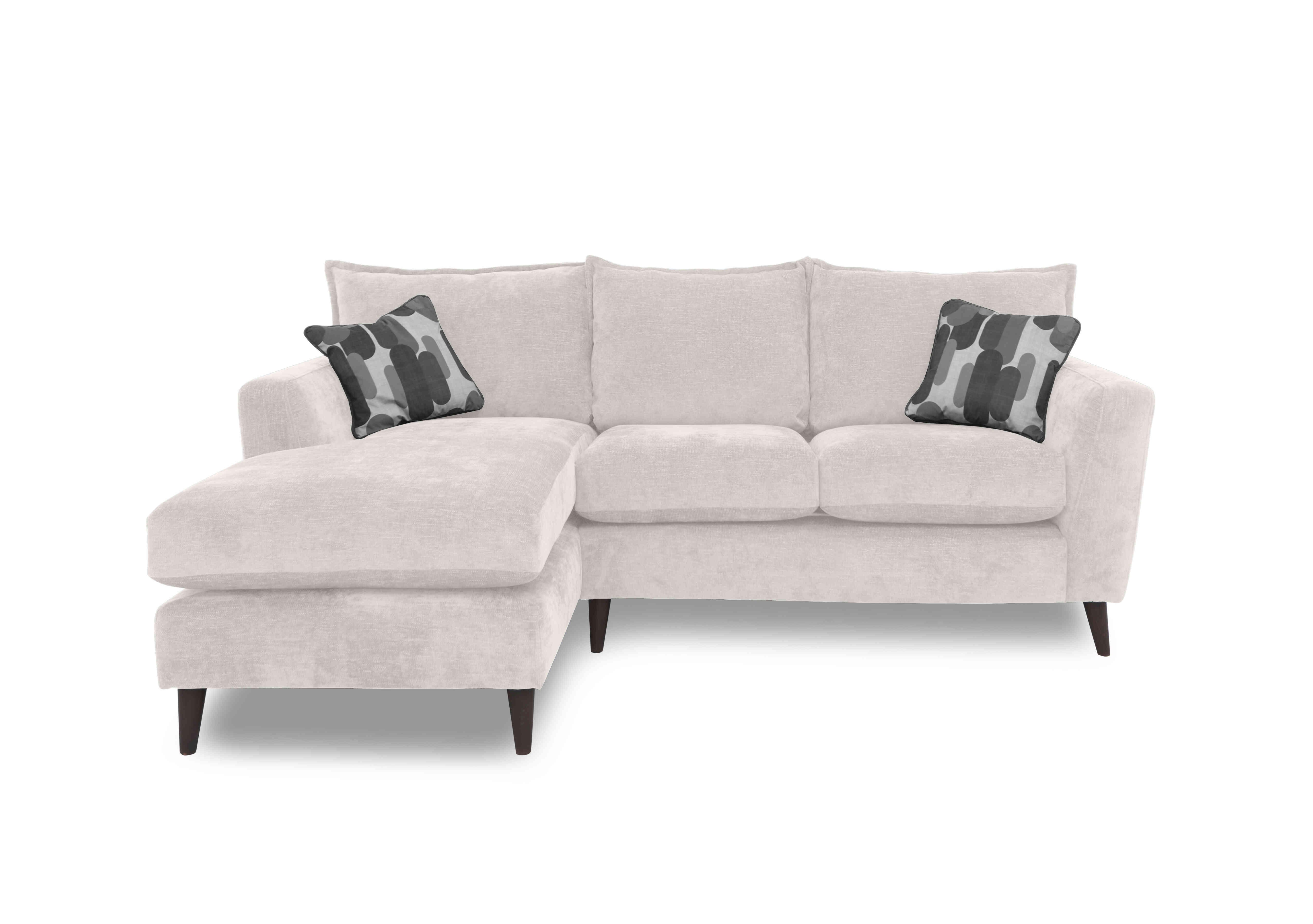 Sofia Fabric Corner Sofa with Chaise End in Marlon Moon Wf on Furniture Village