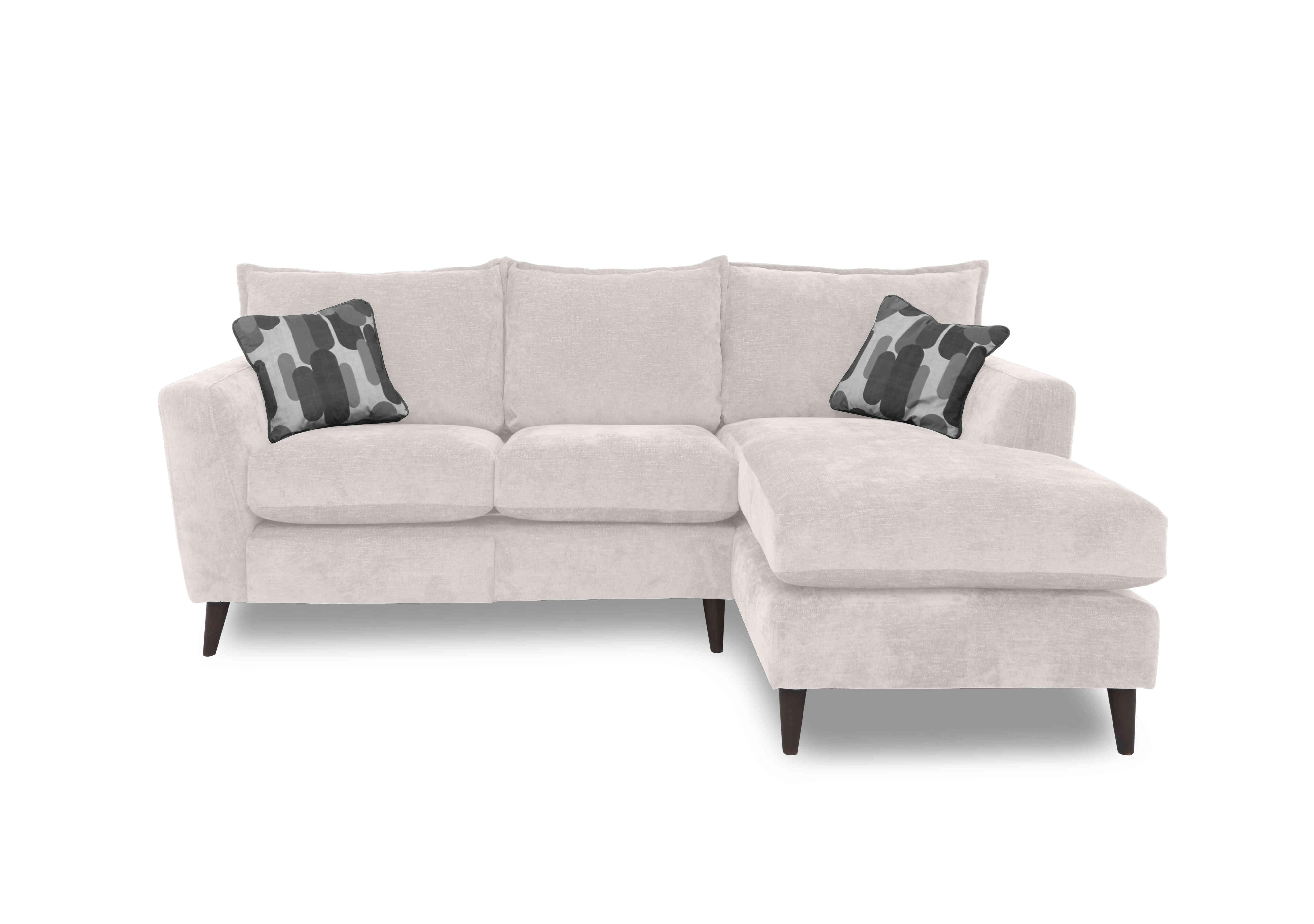 Sofia Fabric Corner Sofa with Chaise End in Marlon Moon Wf on Furniture Village