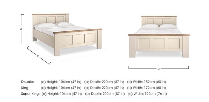 Adeline Bed Frame in  on Furniture Village
