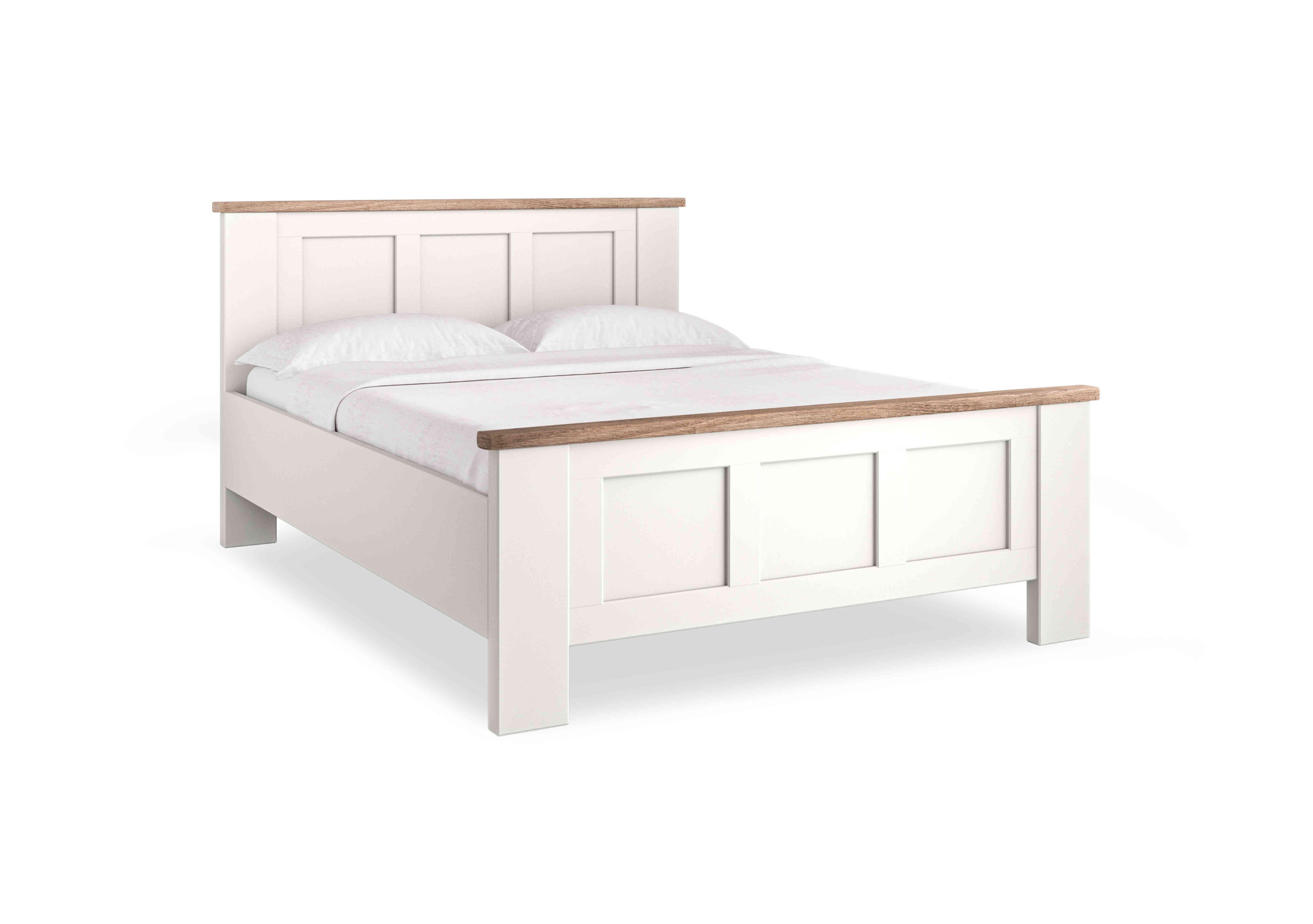 Adeline Bed Frame in White on Furniture Village