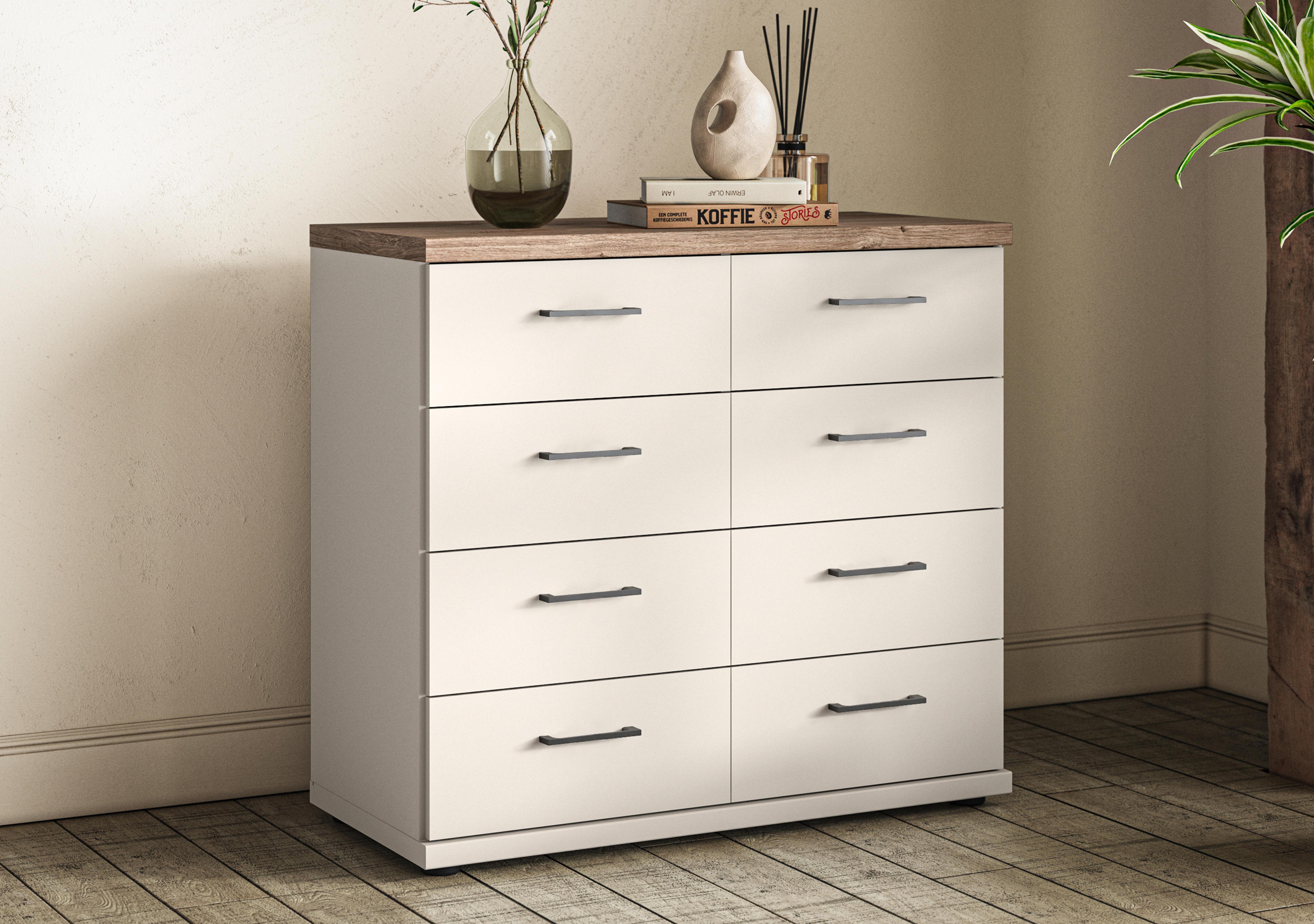 Adeline 4+4 Drawer Chest in  on Furniture Village